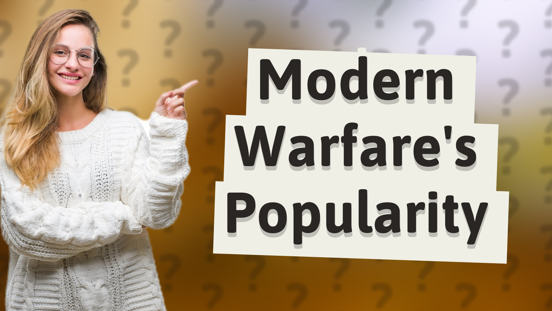 Modern Warfare's Popularity