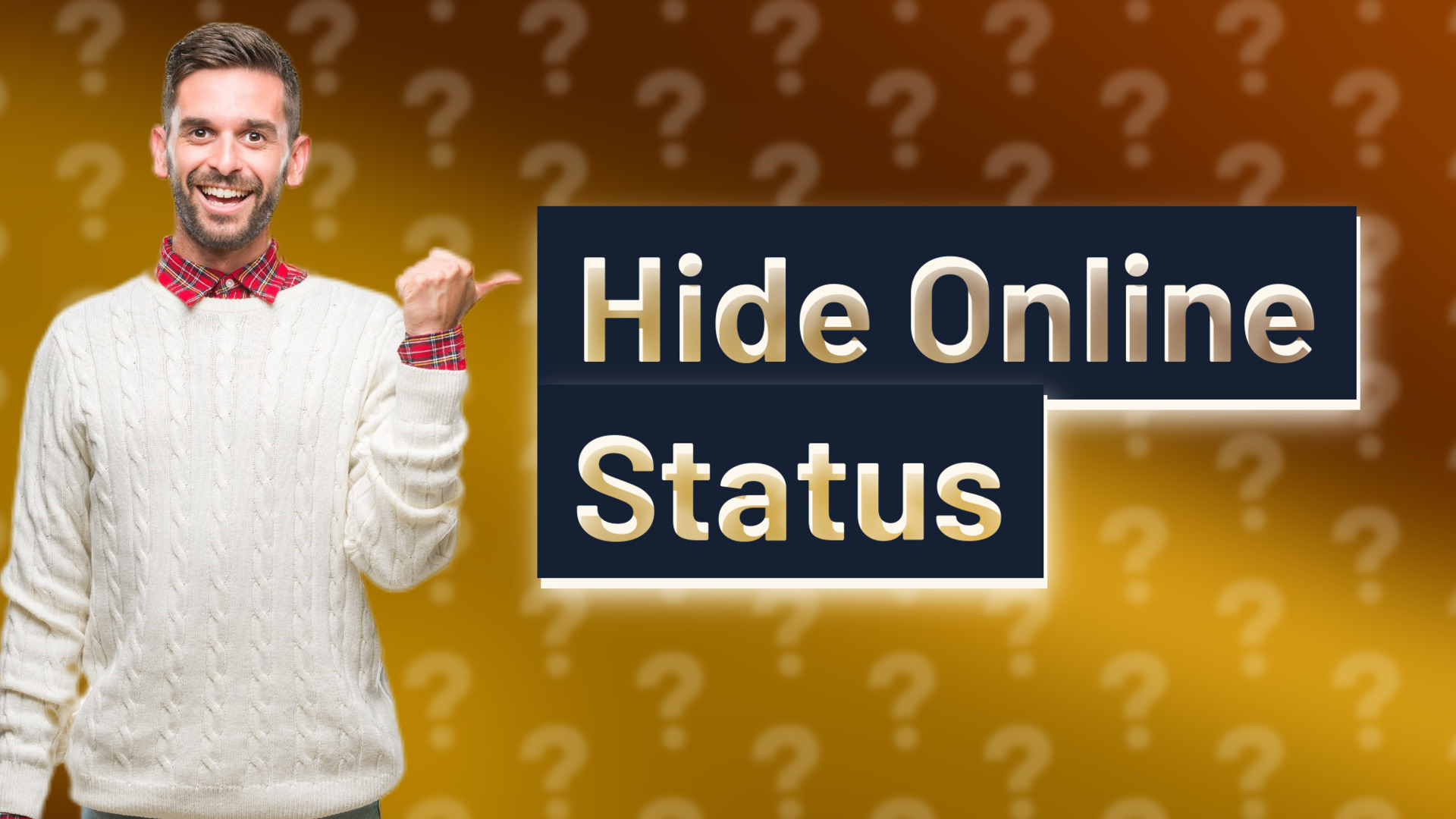 Hide Online Status