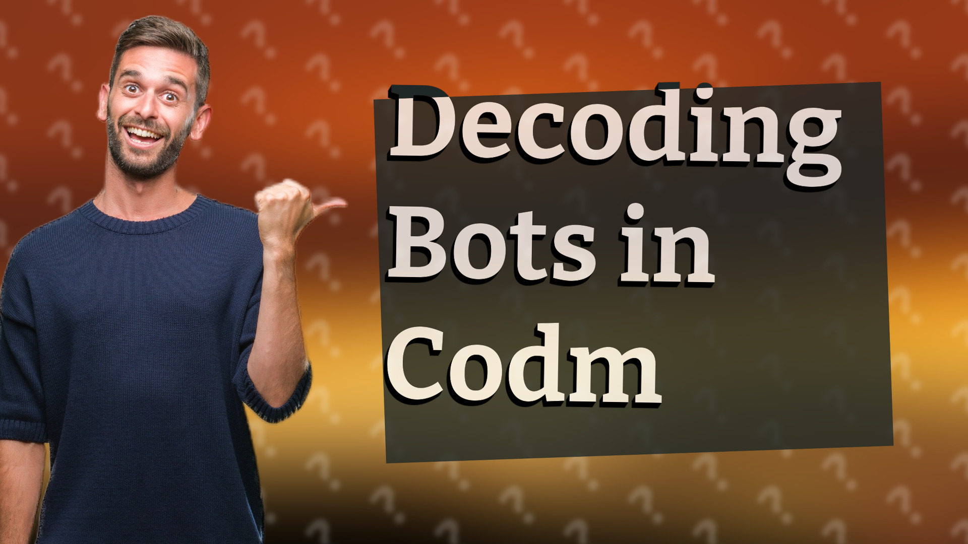 Decoding Bots in Codm