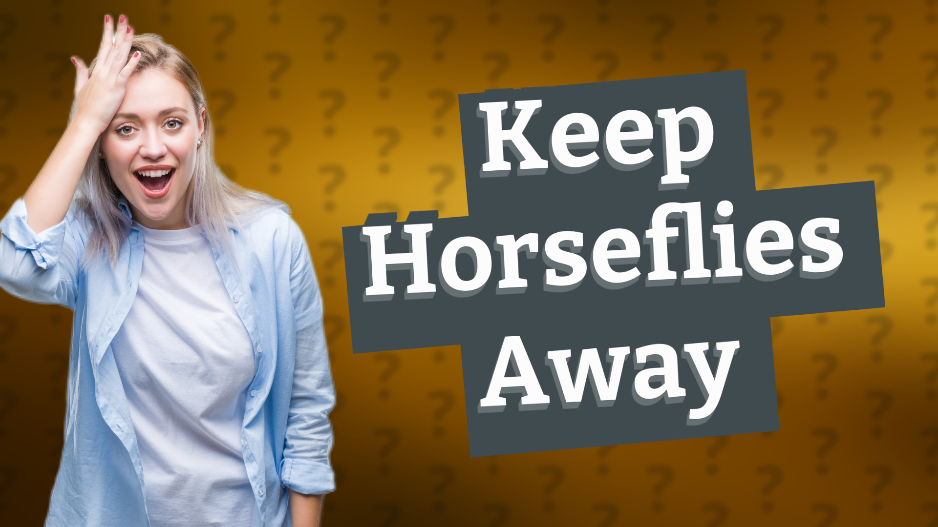 Keep Horseflies Away