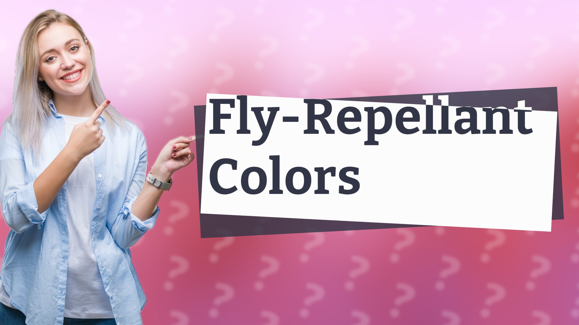 Fly-Repellant Colors