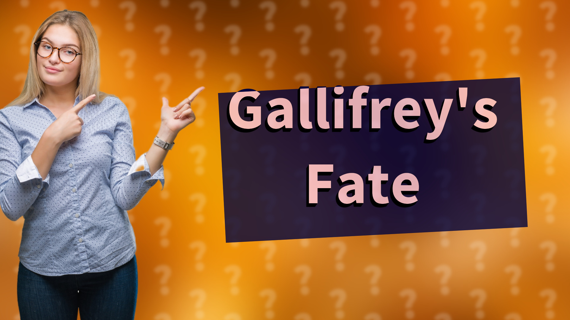 Gallifrey's Fate