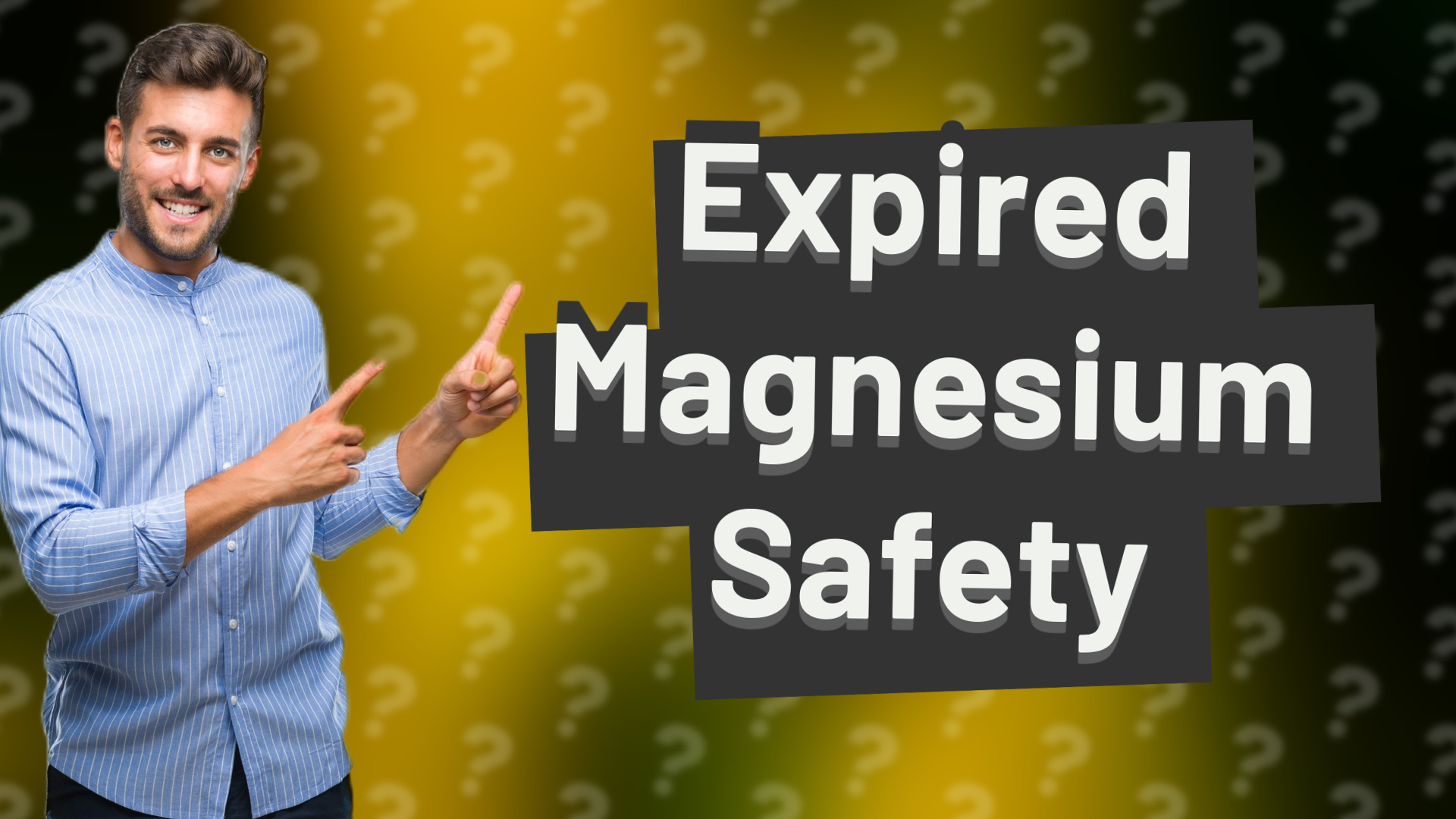 Expired Magnesium Safety