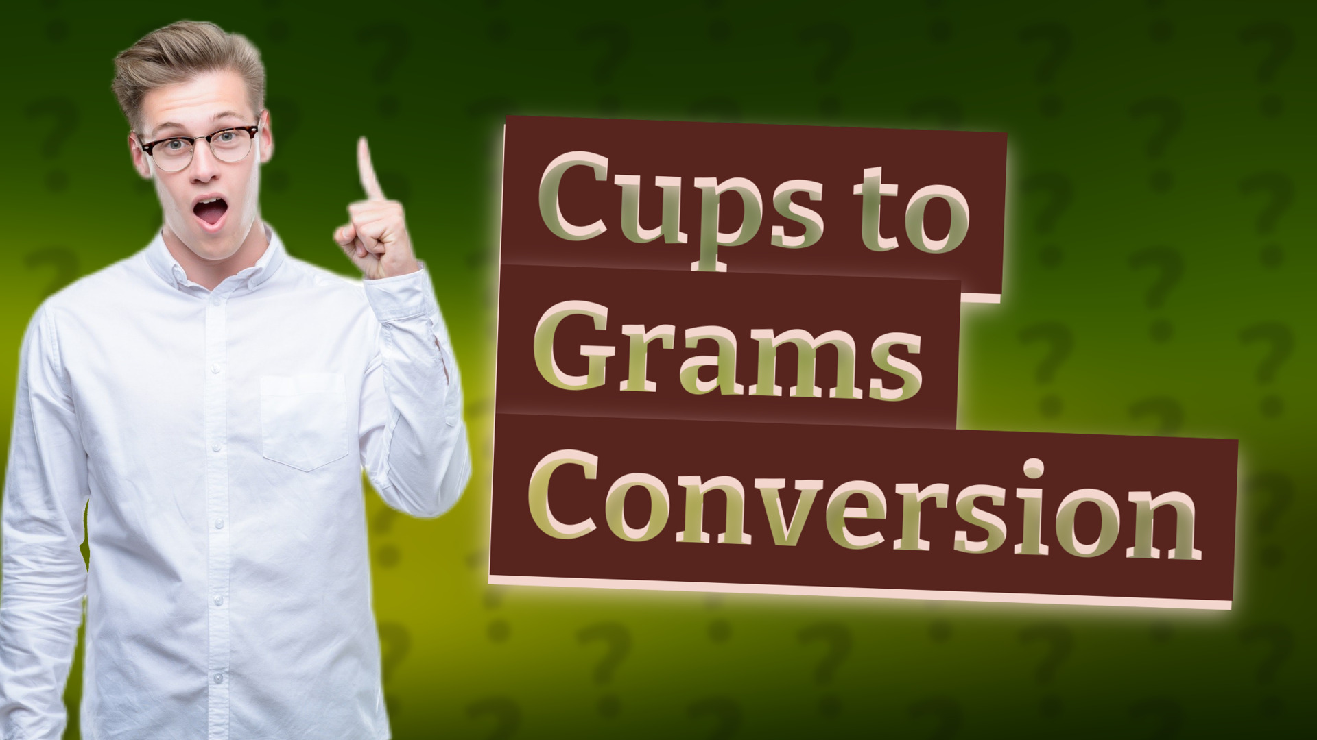 Cups to Grams Conversion