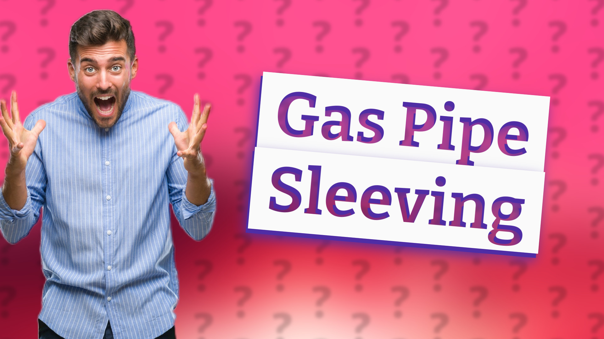 Gas Pipe Sleeving