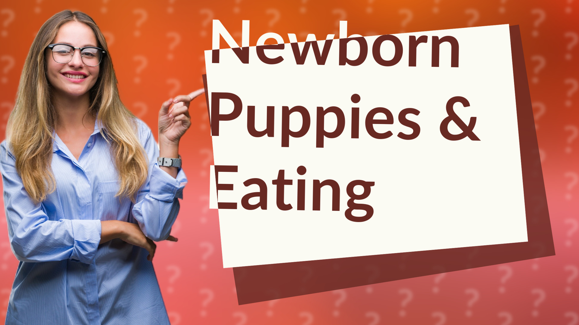 Newborn Puppies & Eating