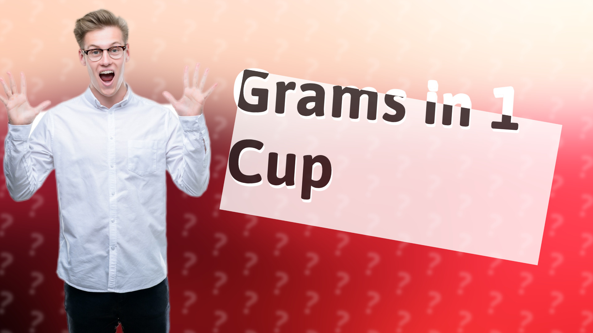 Grams in 1 Cup