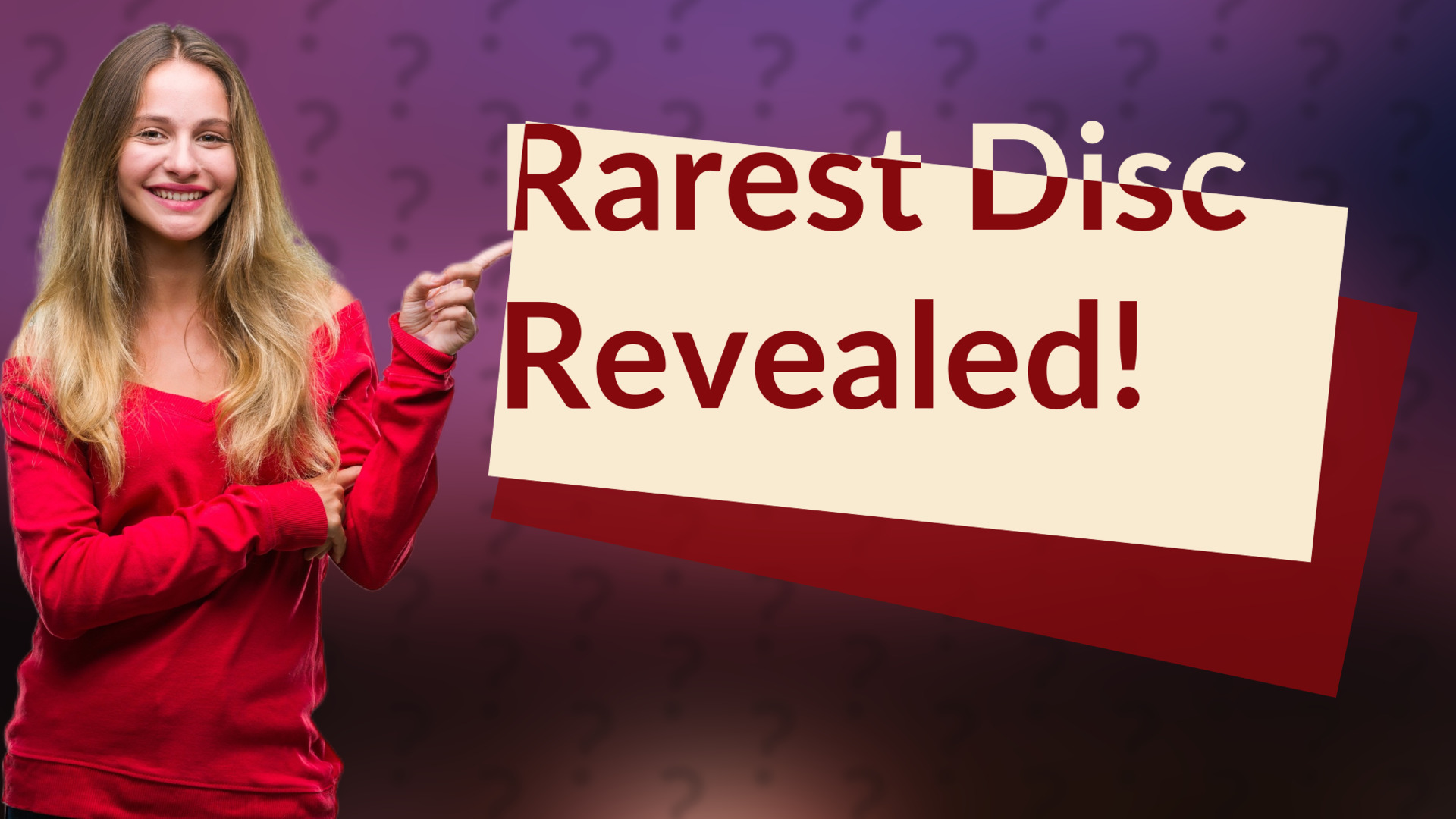 Rarest Disc Revealed!