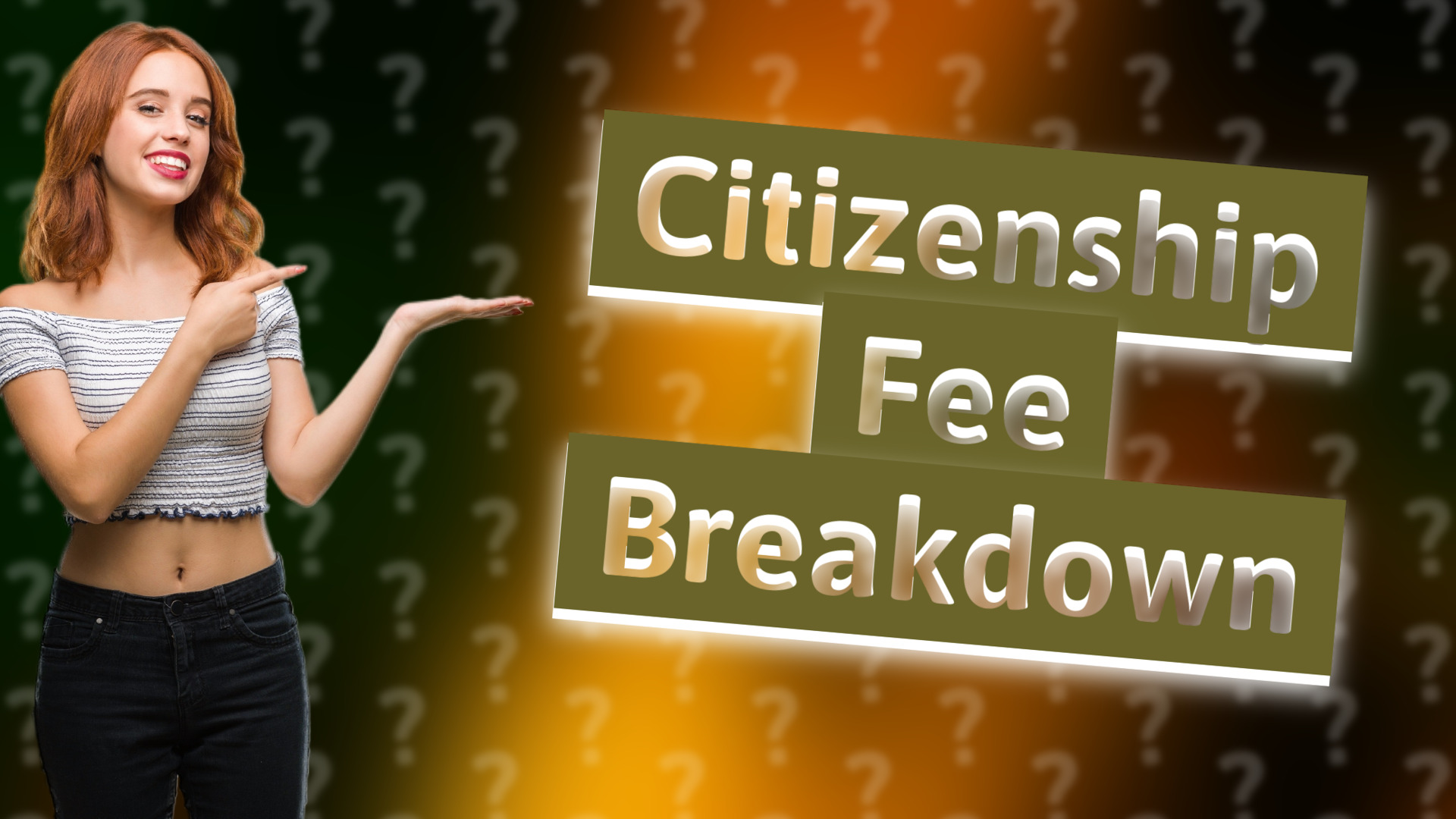 Citizenship Fee Breakdown