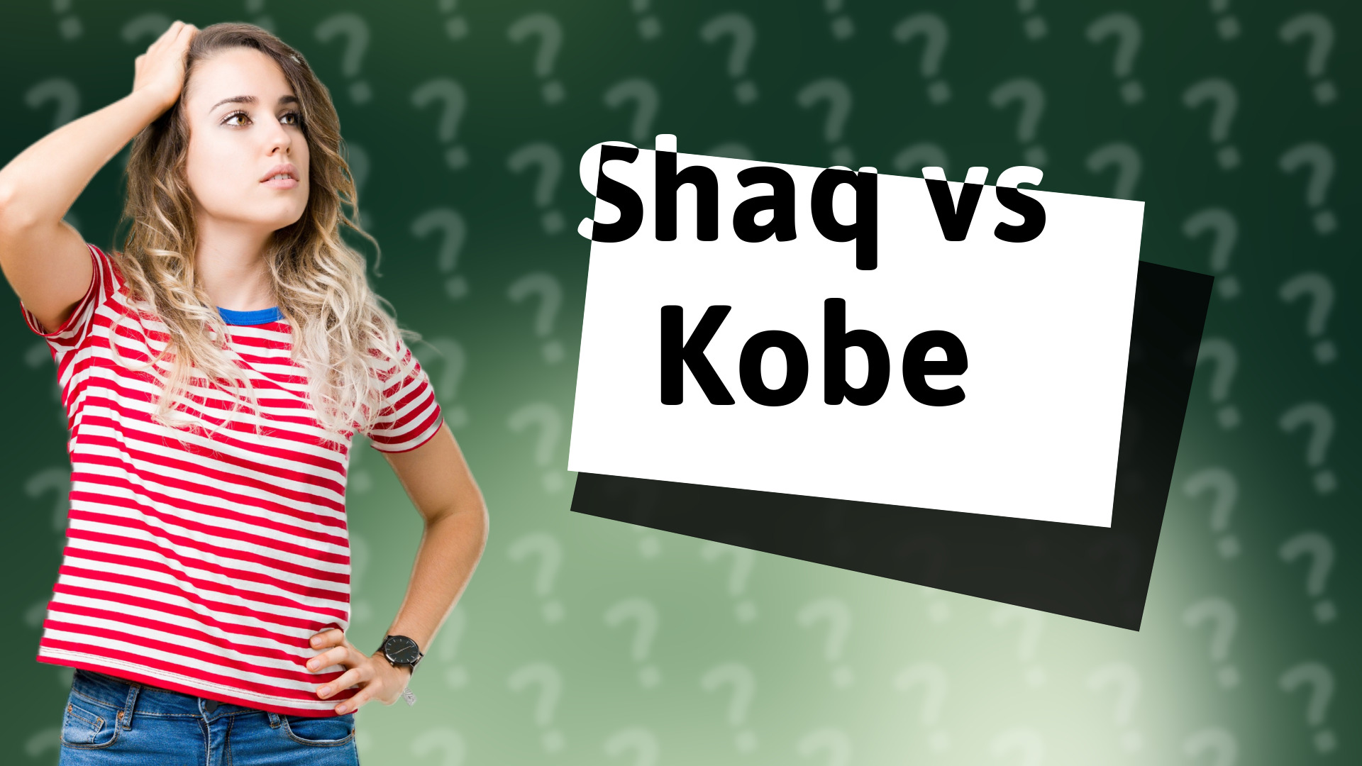 Shaq vs Kobe