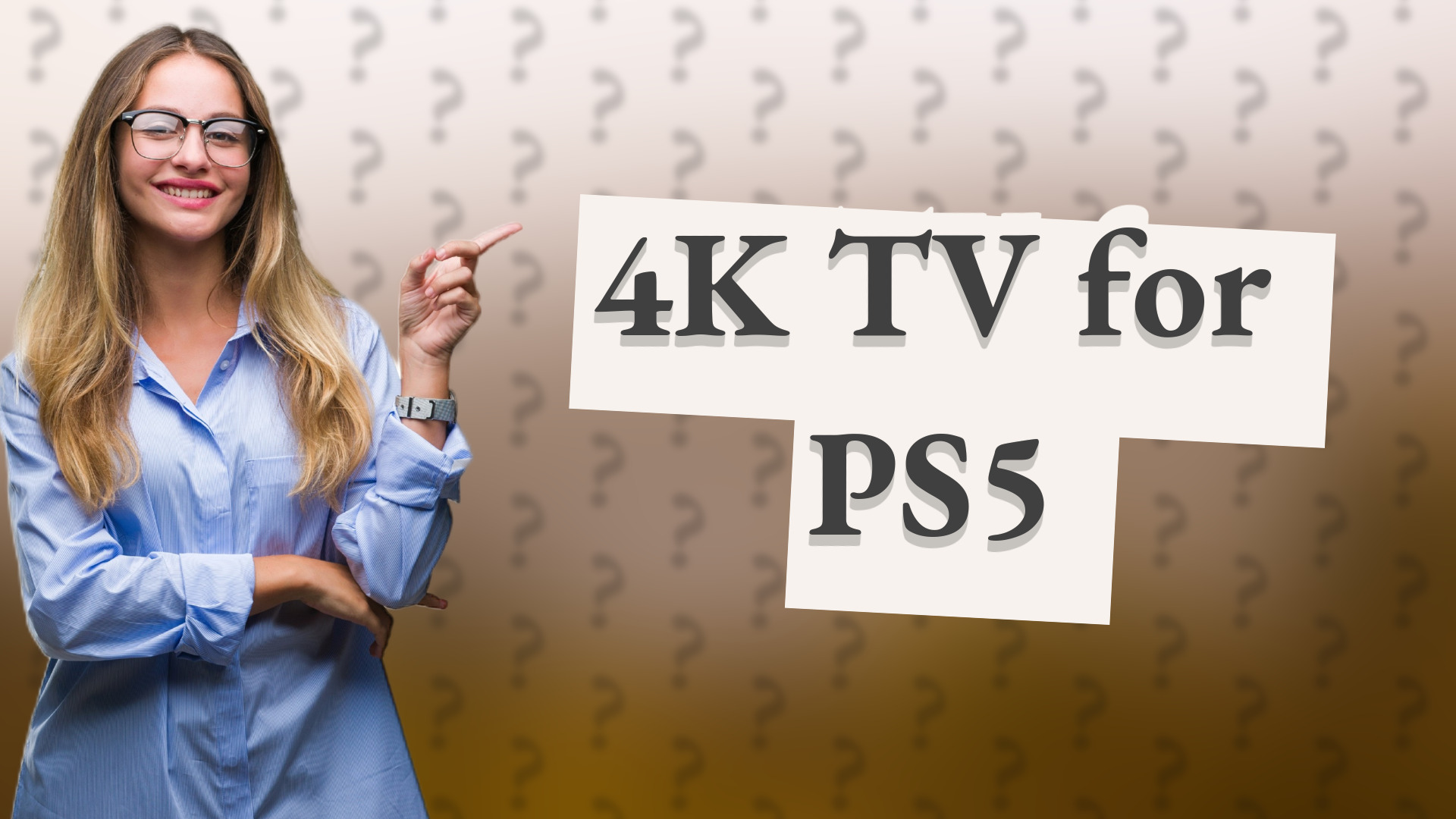 4K TV for PS5