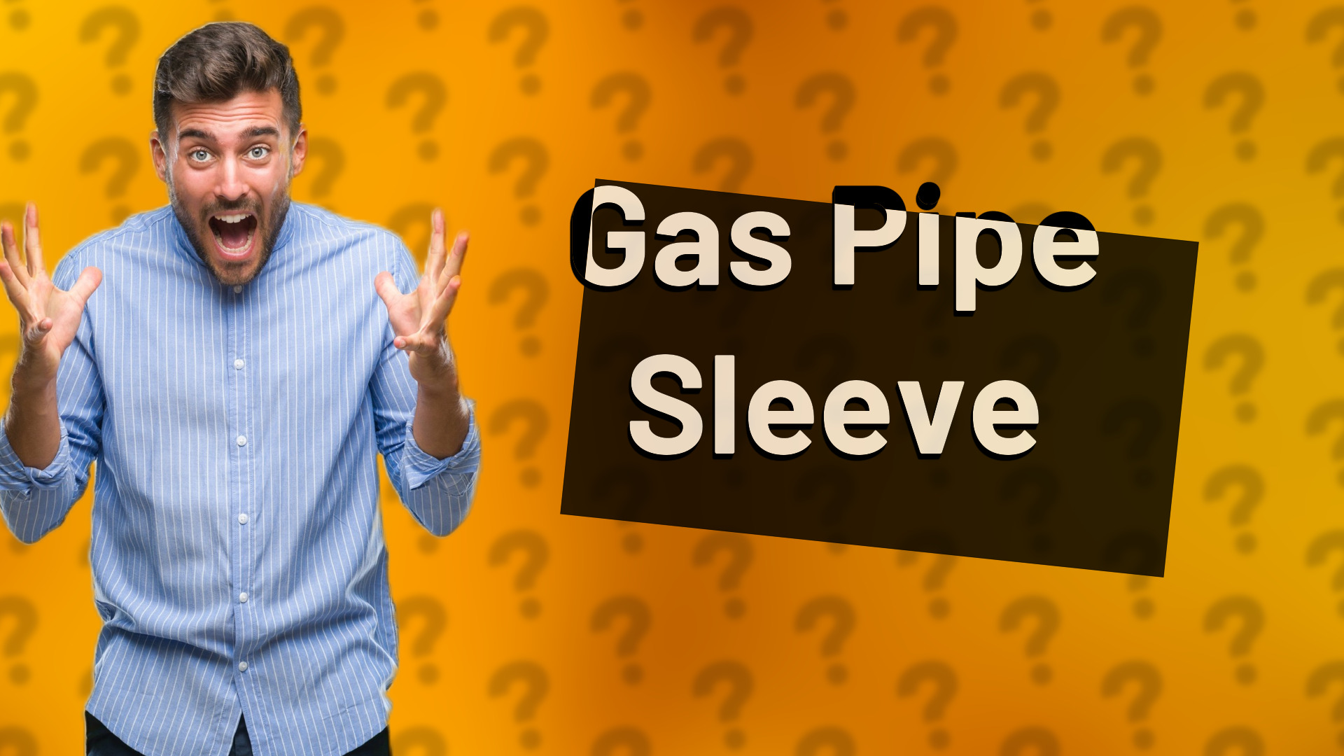 Gas Pipe Sleeve