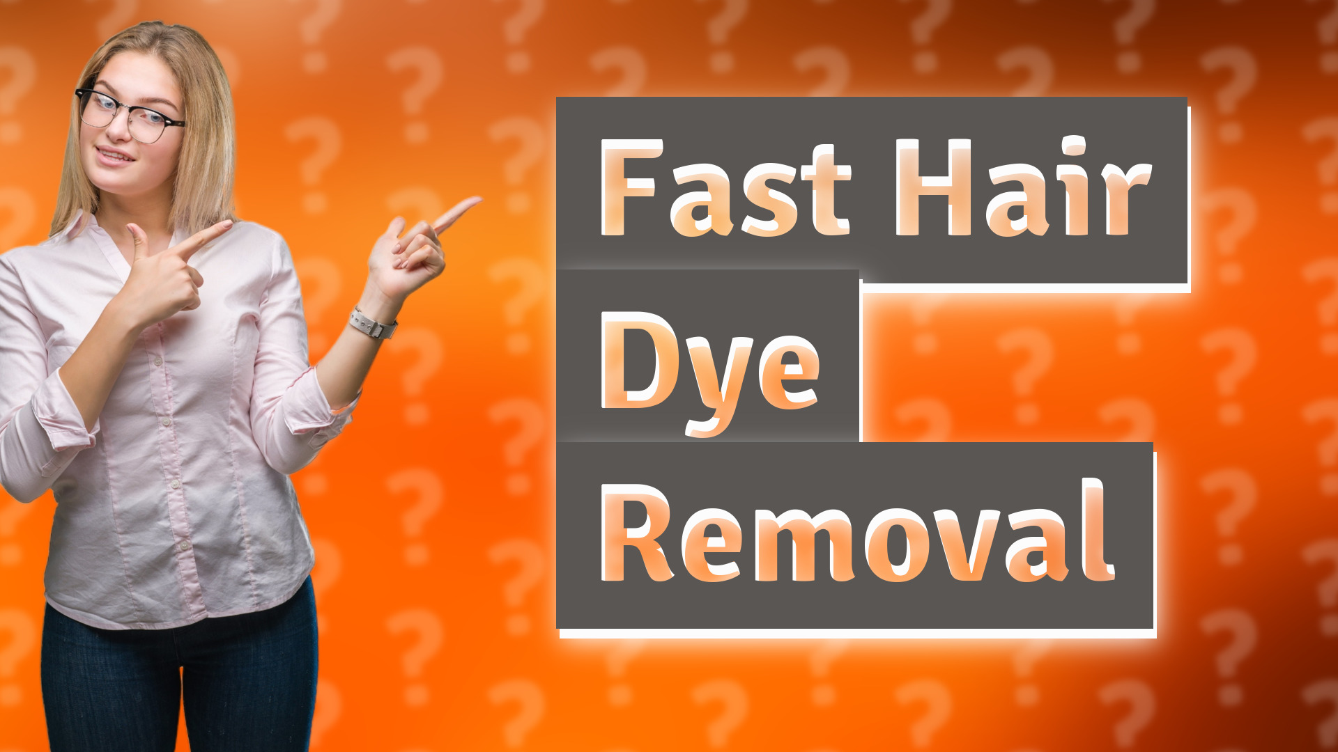 Fast Hair Dye Removal