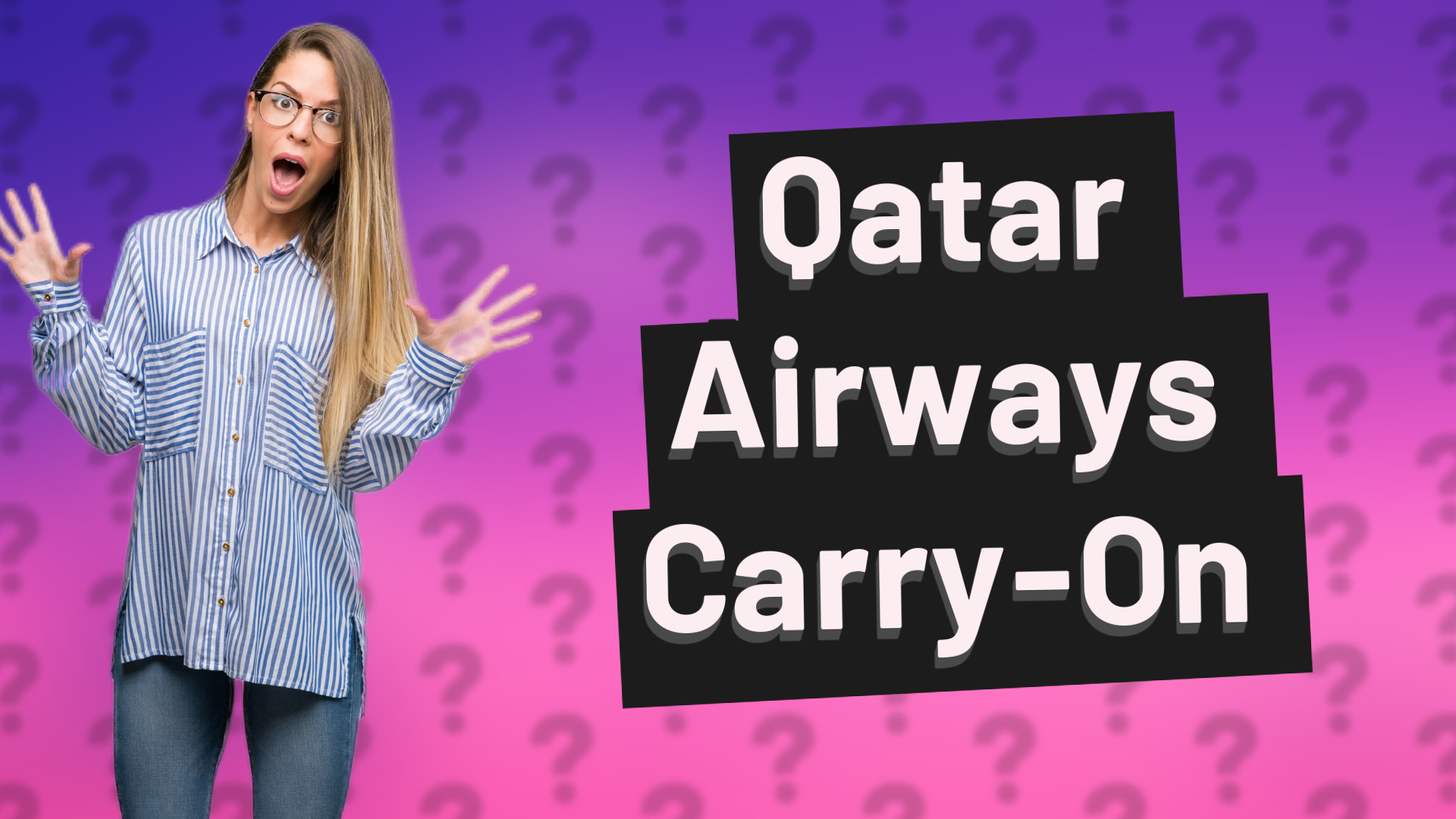 Qatar Airways Carry-On