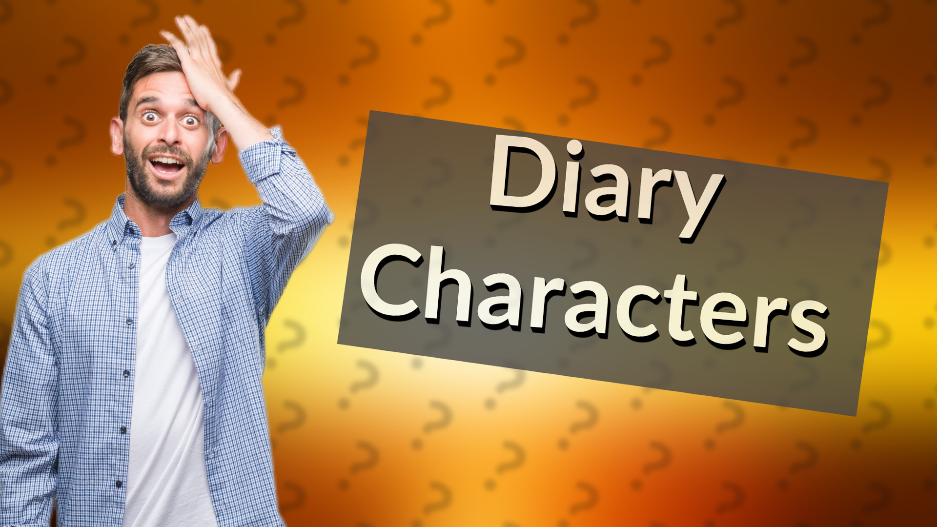 Diary Characters