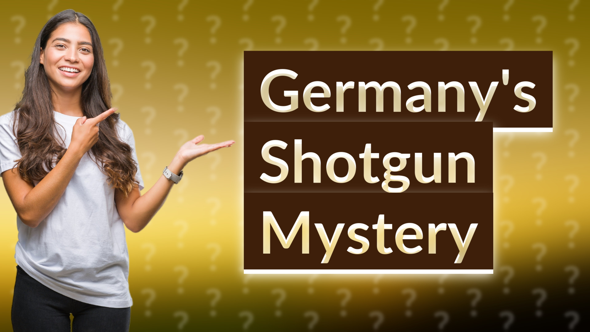 Germany's Shotgun Mystery