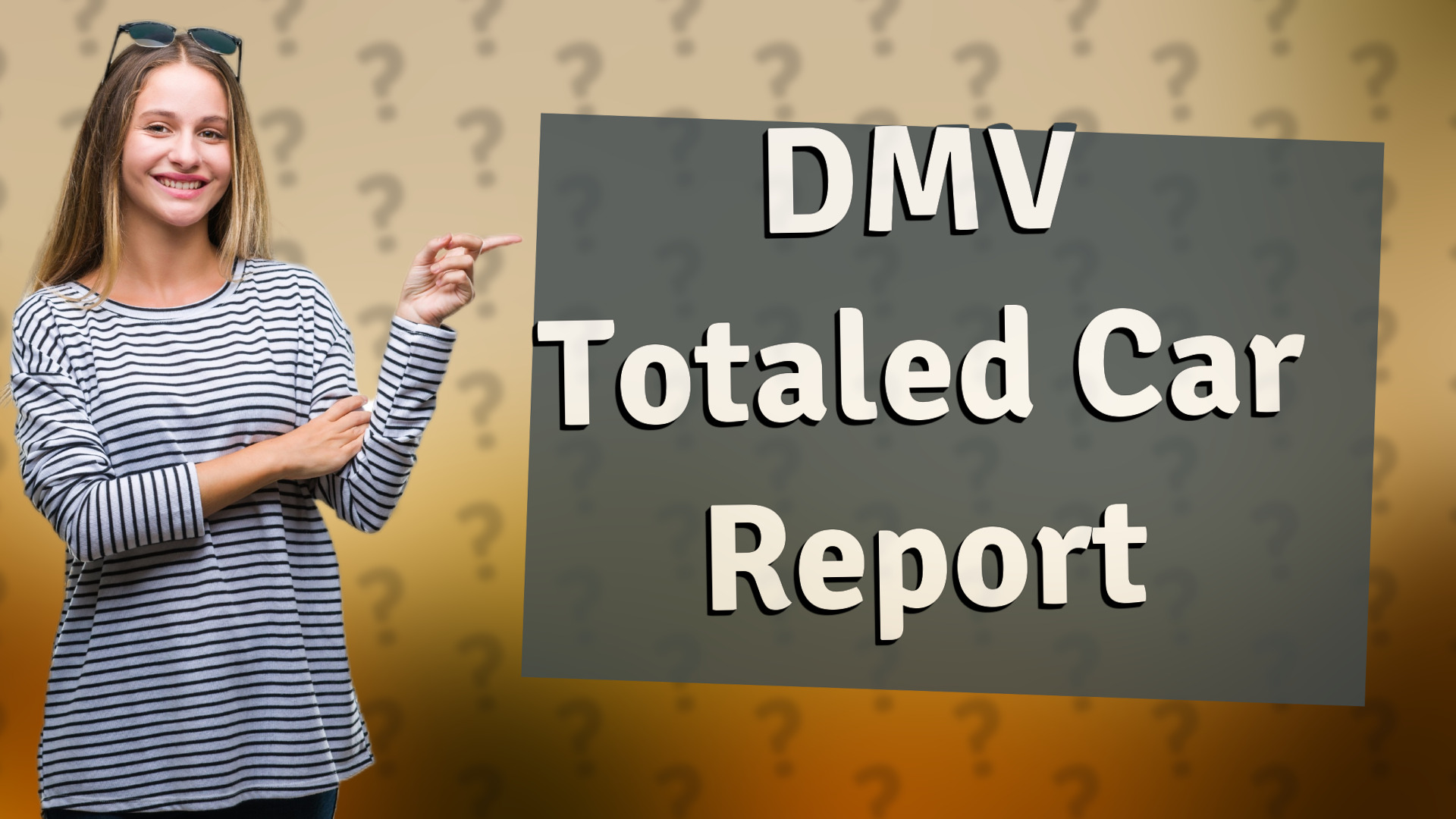 DMV Totaled Car Report