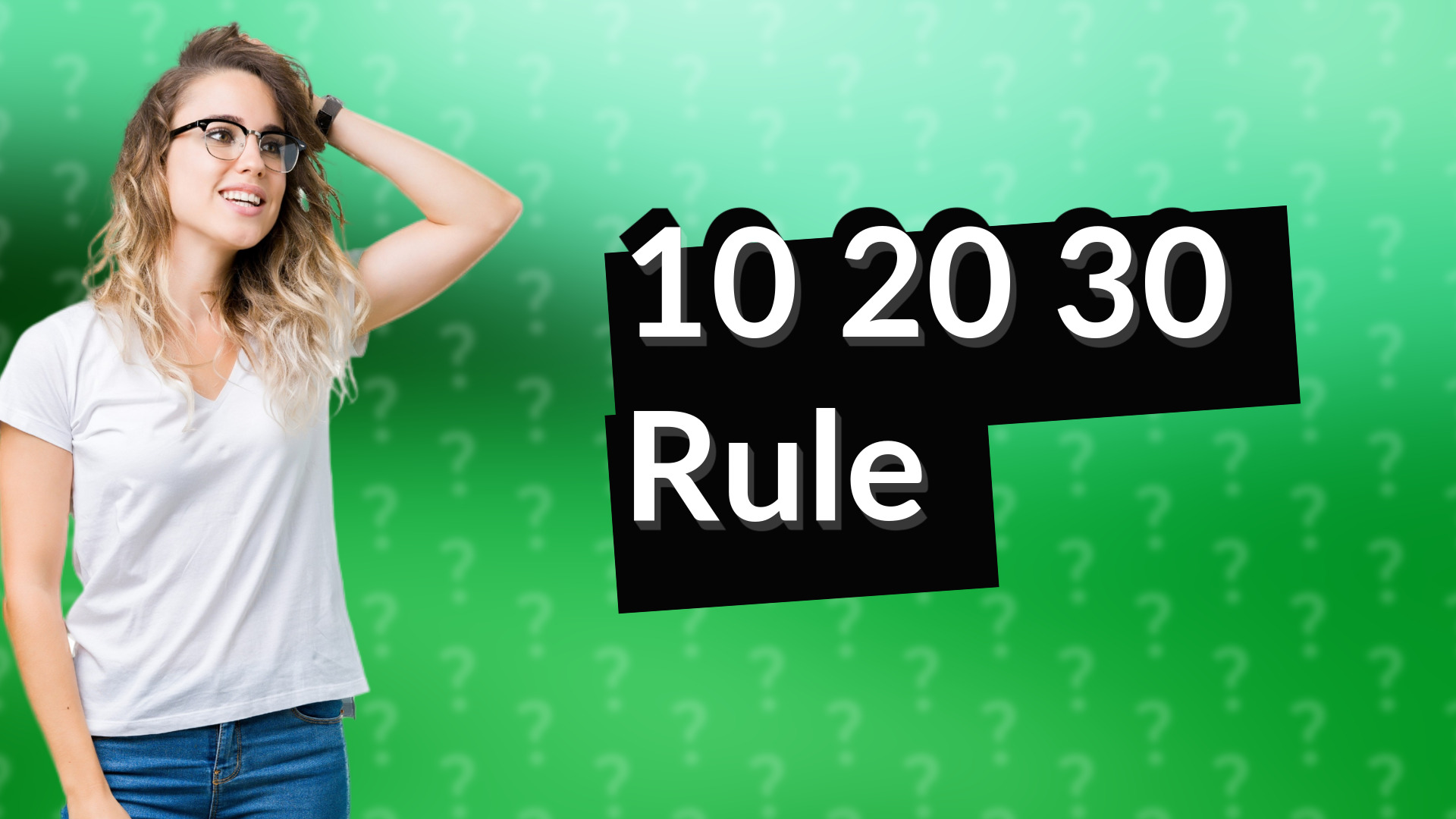 10 20 30 Rule
