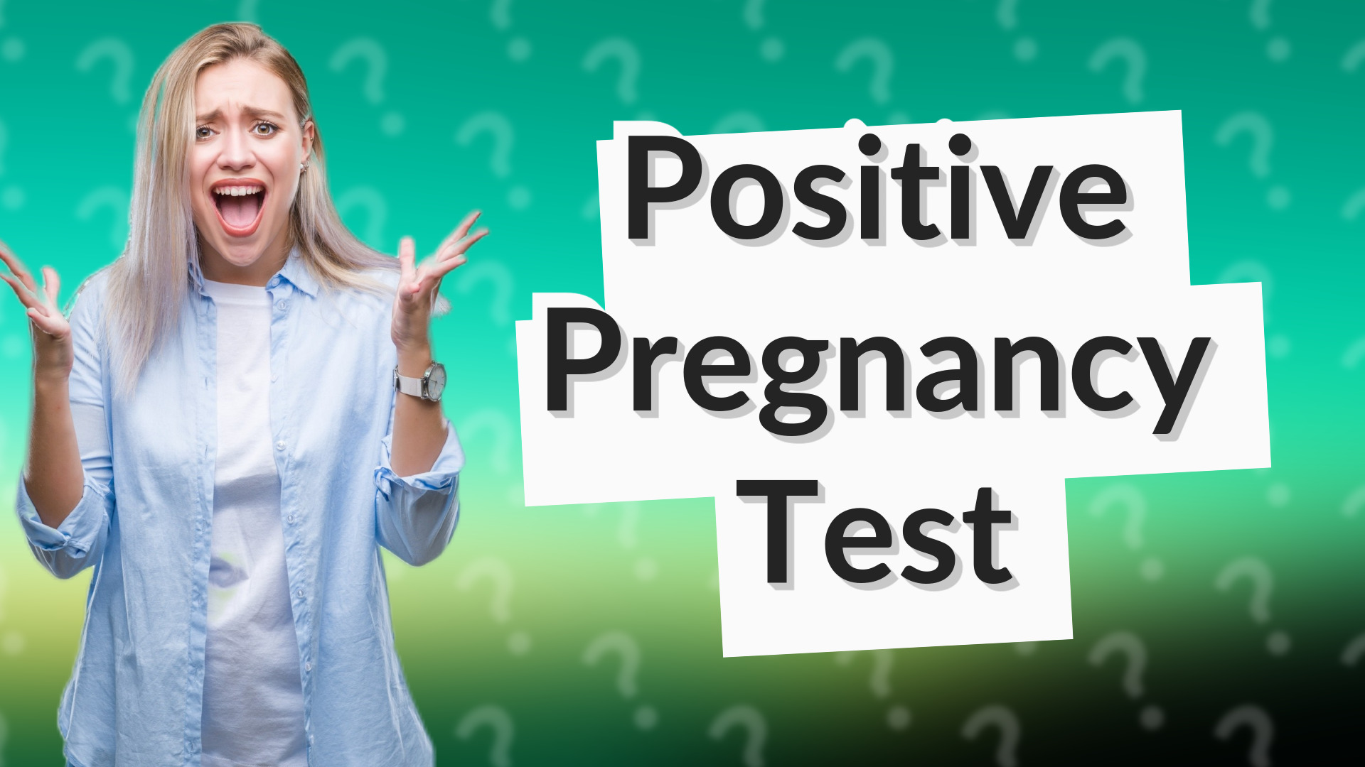 Positive Pregnancy Test