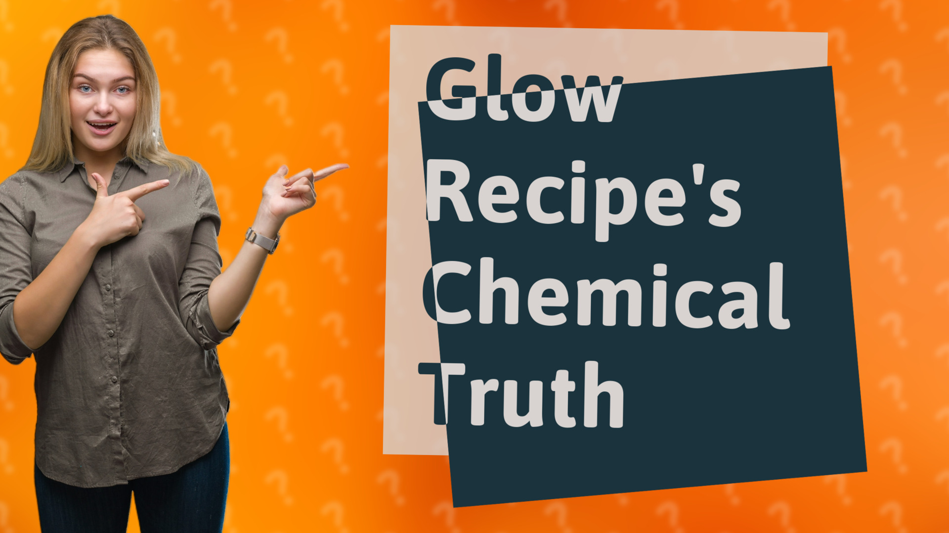 Glow Recipe's Chemical Truth