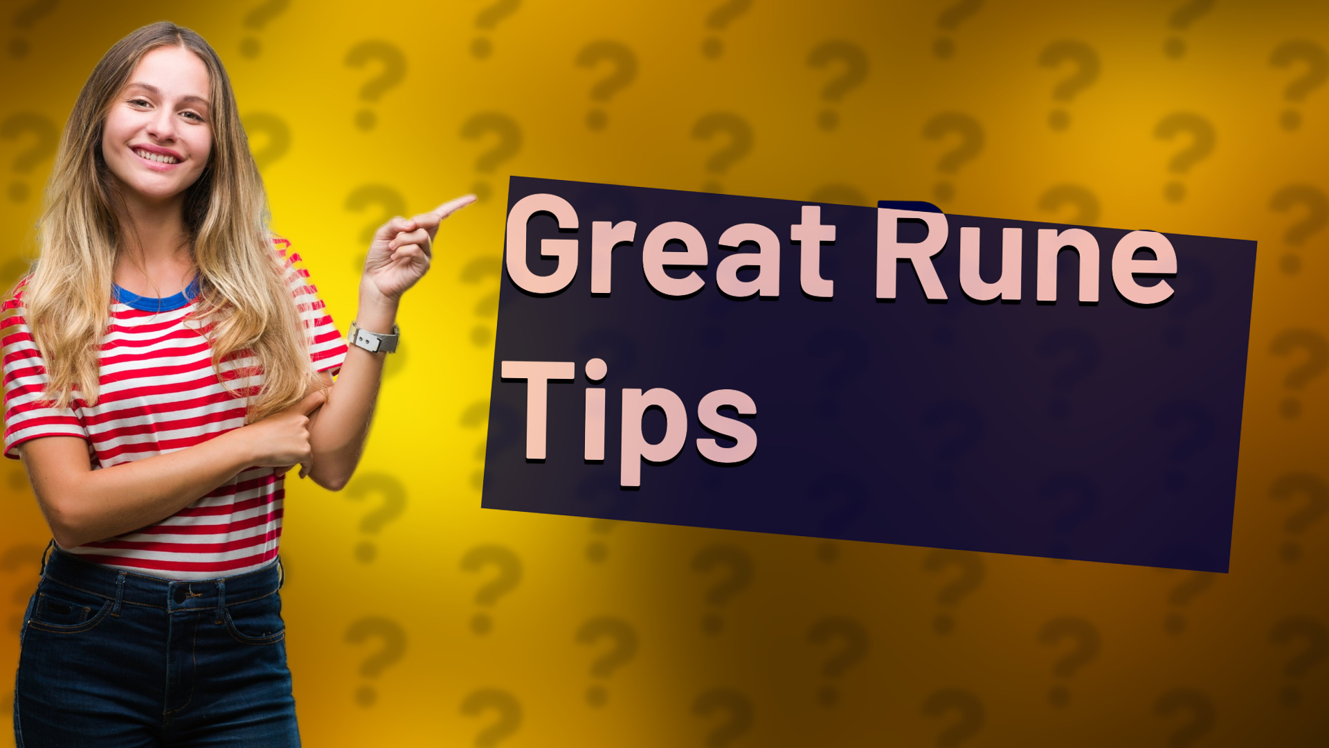 Great Rune Tips