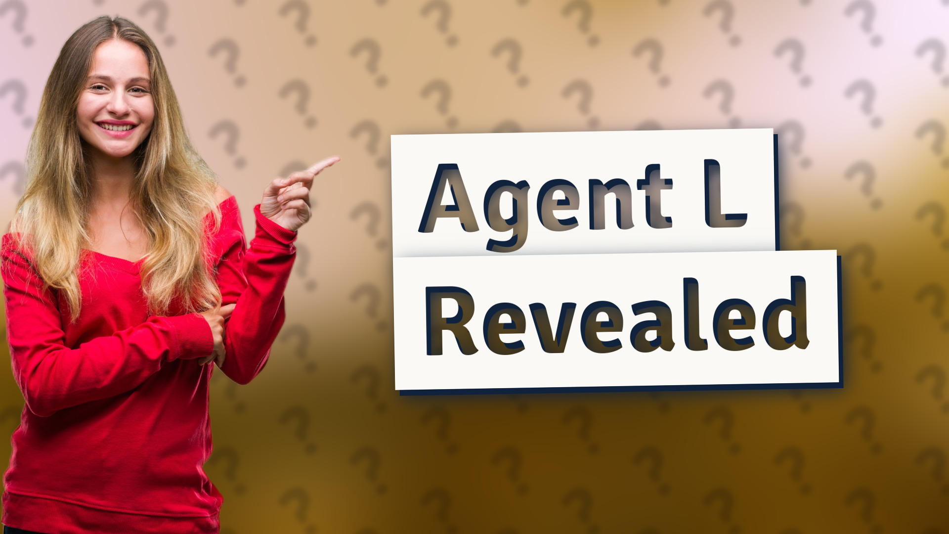 Agent L Revealed