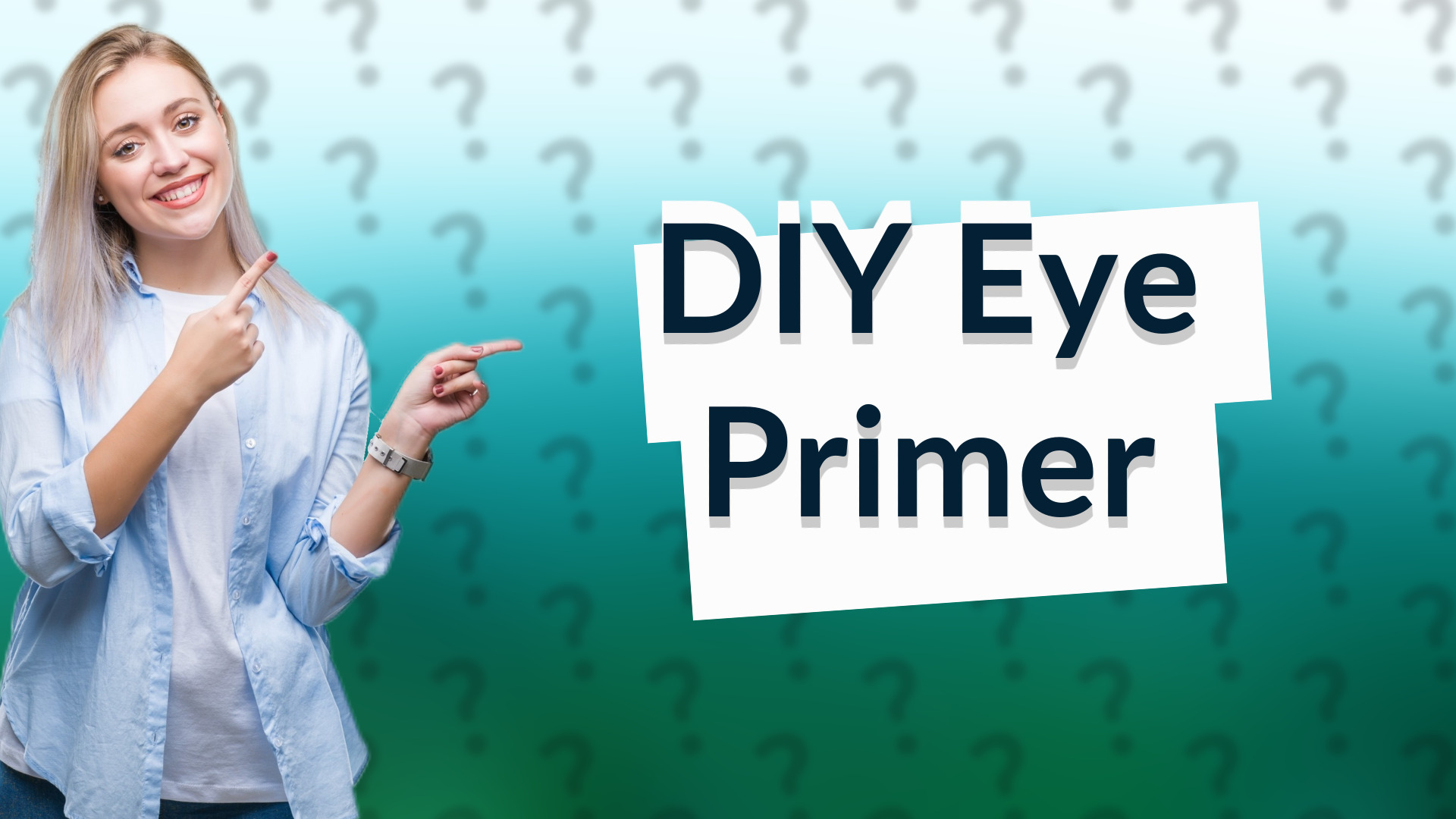 DIY Eye Primer