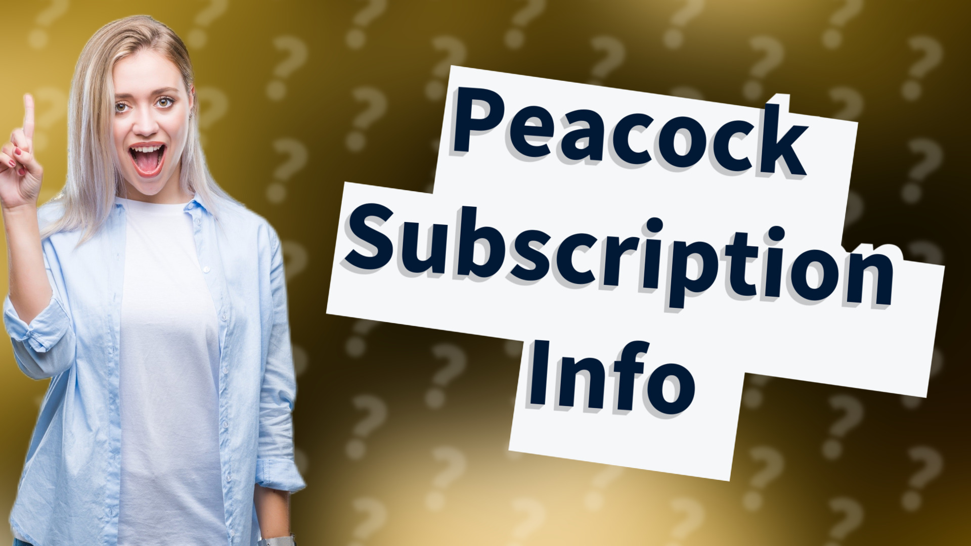Peacock Subscription Info