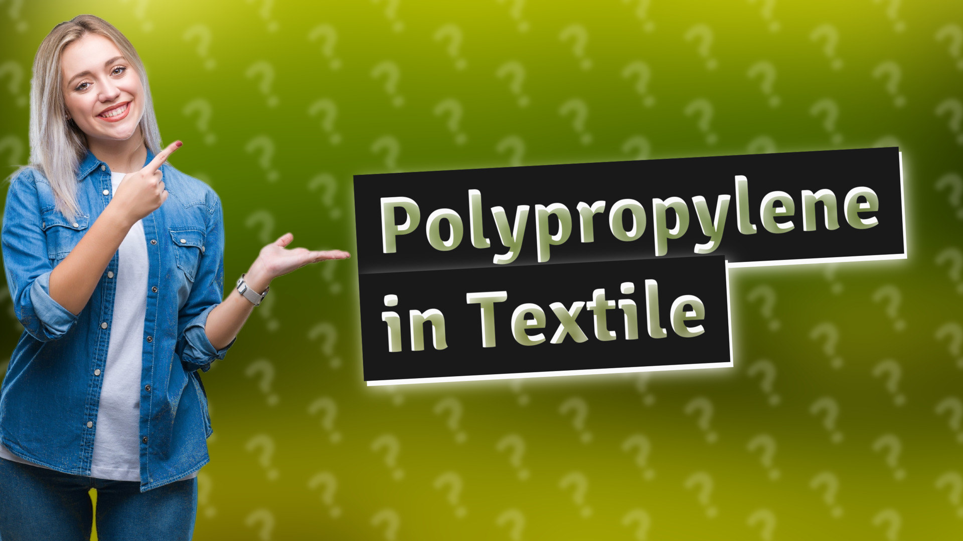 Polypropylene in Textile