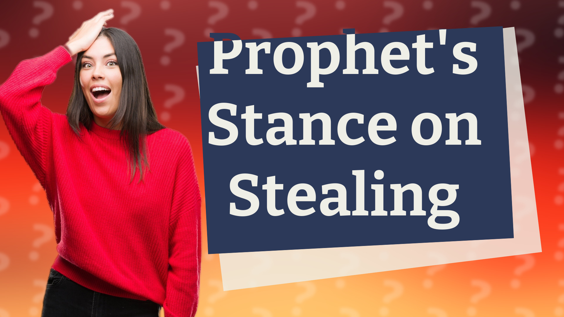 Prophet's Stance on Stealing