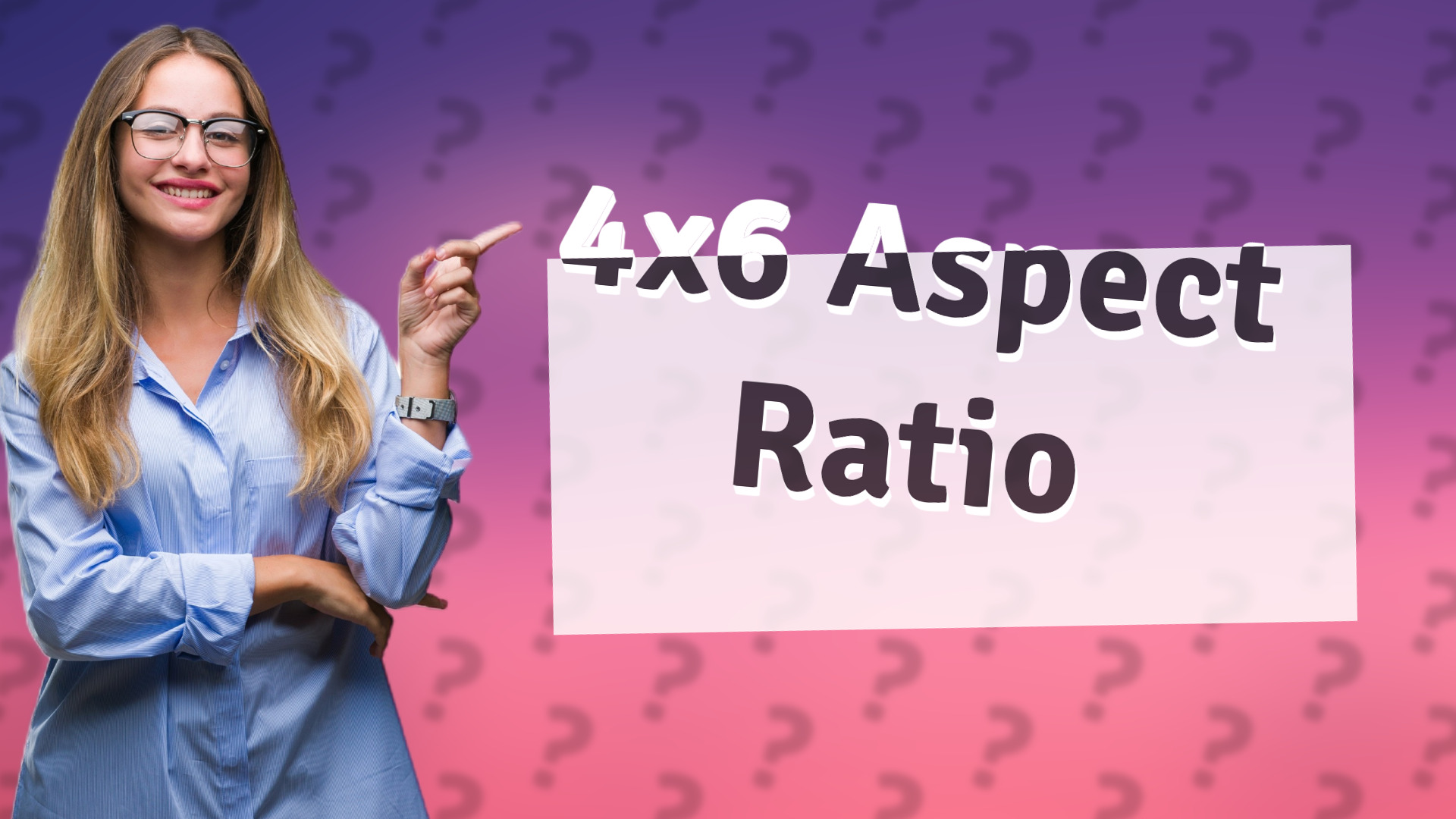 4x6 Aspect Ratio