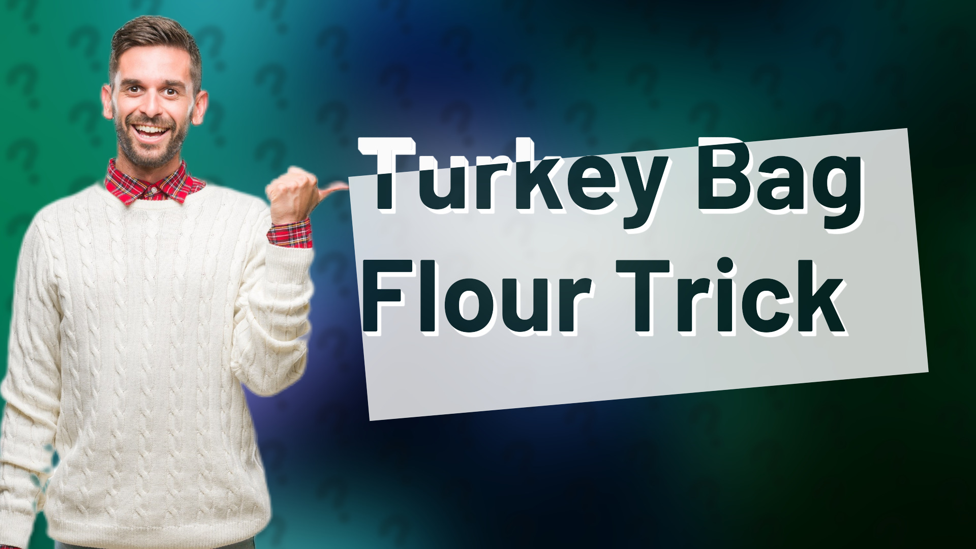 Turkey Bag Flour Trick