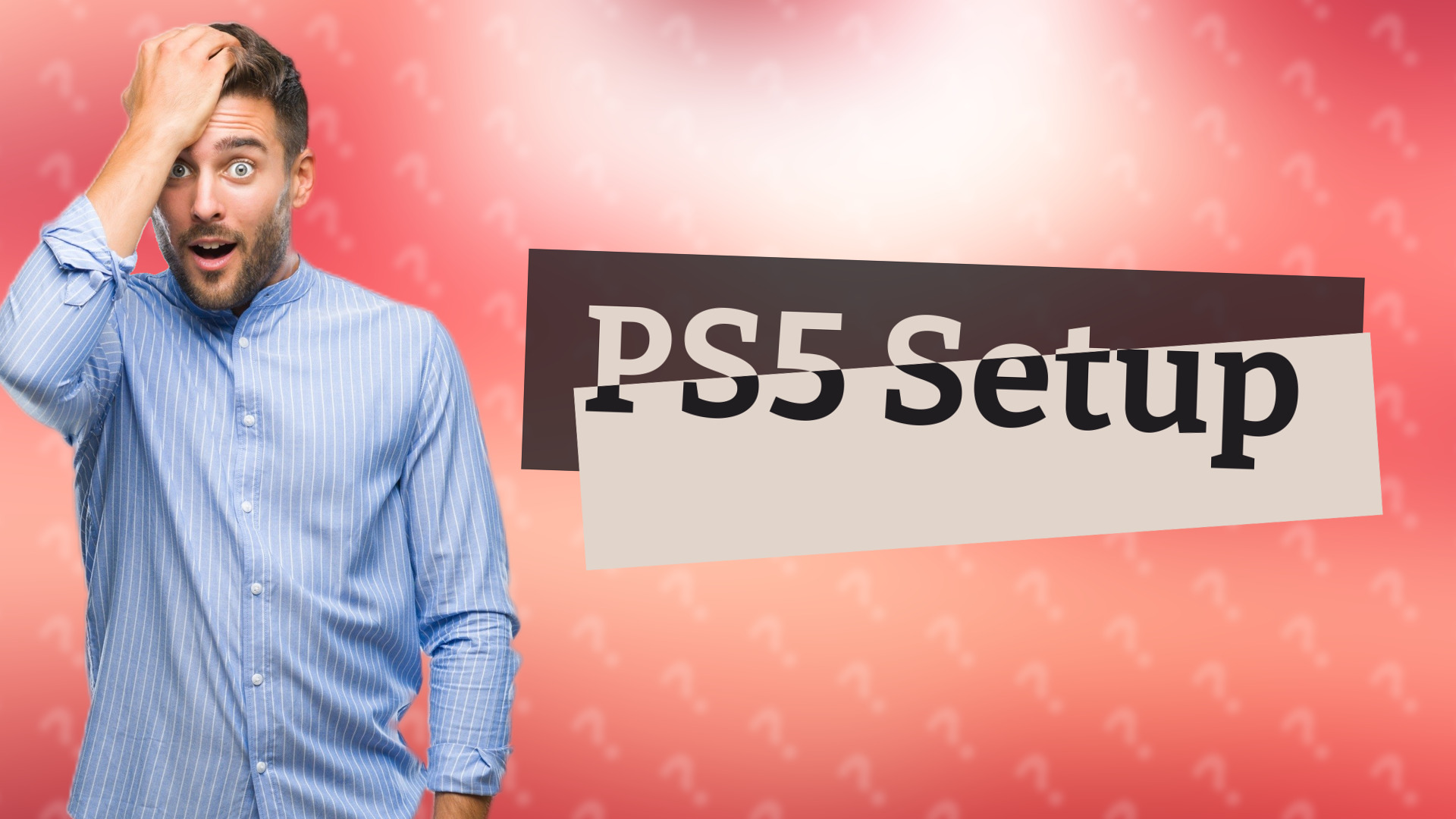 PS5 Setup