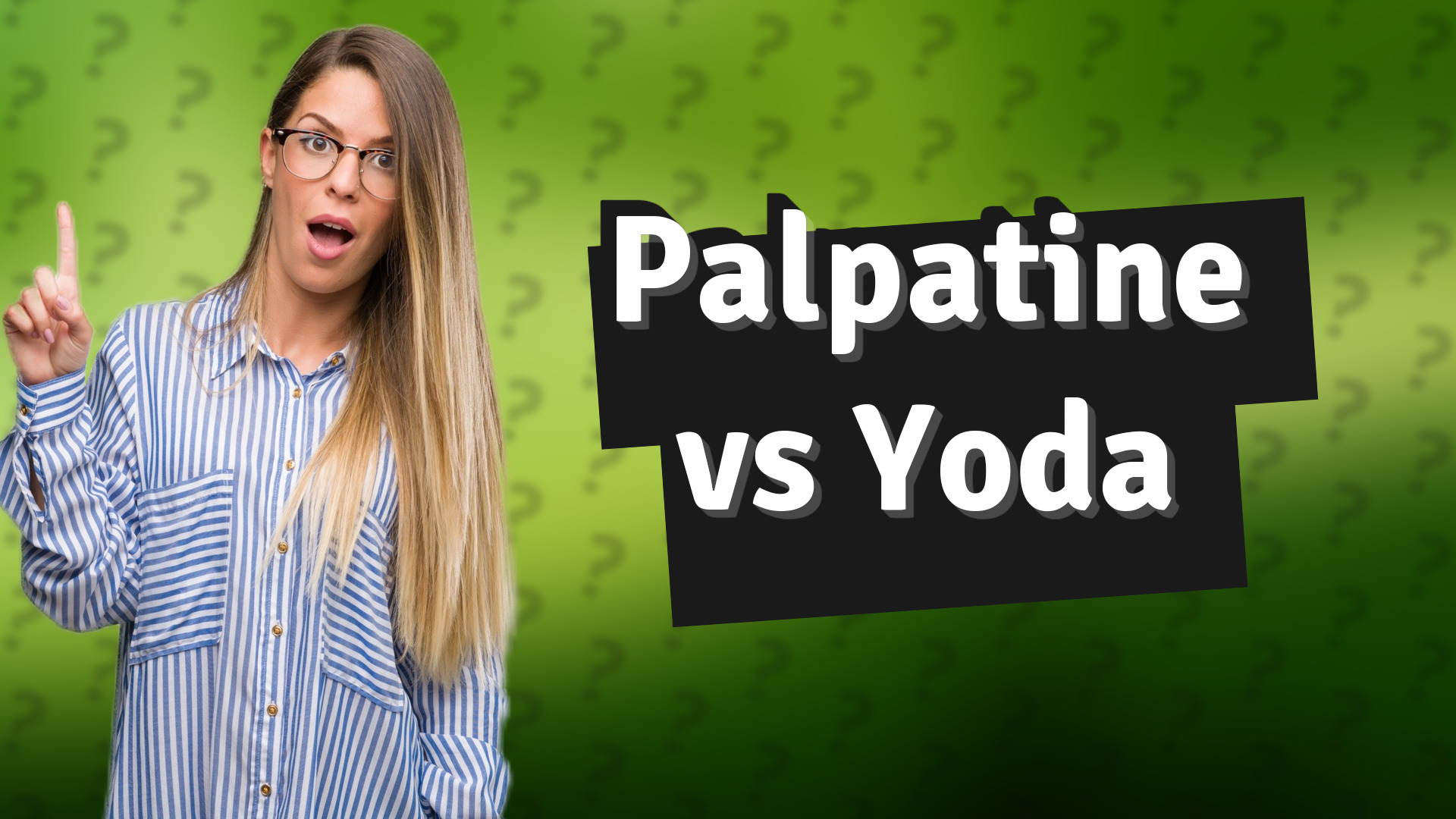 Palpatine vs Yoda