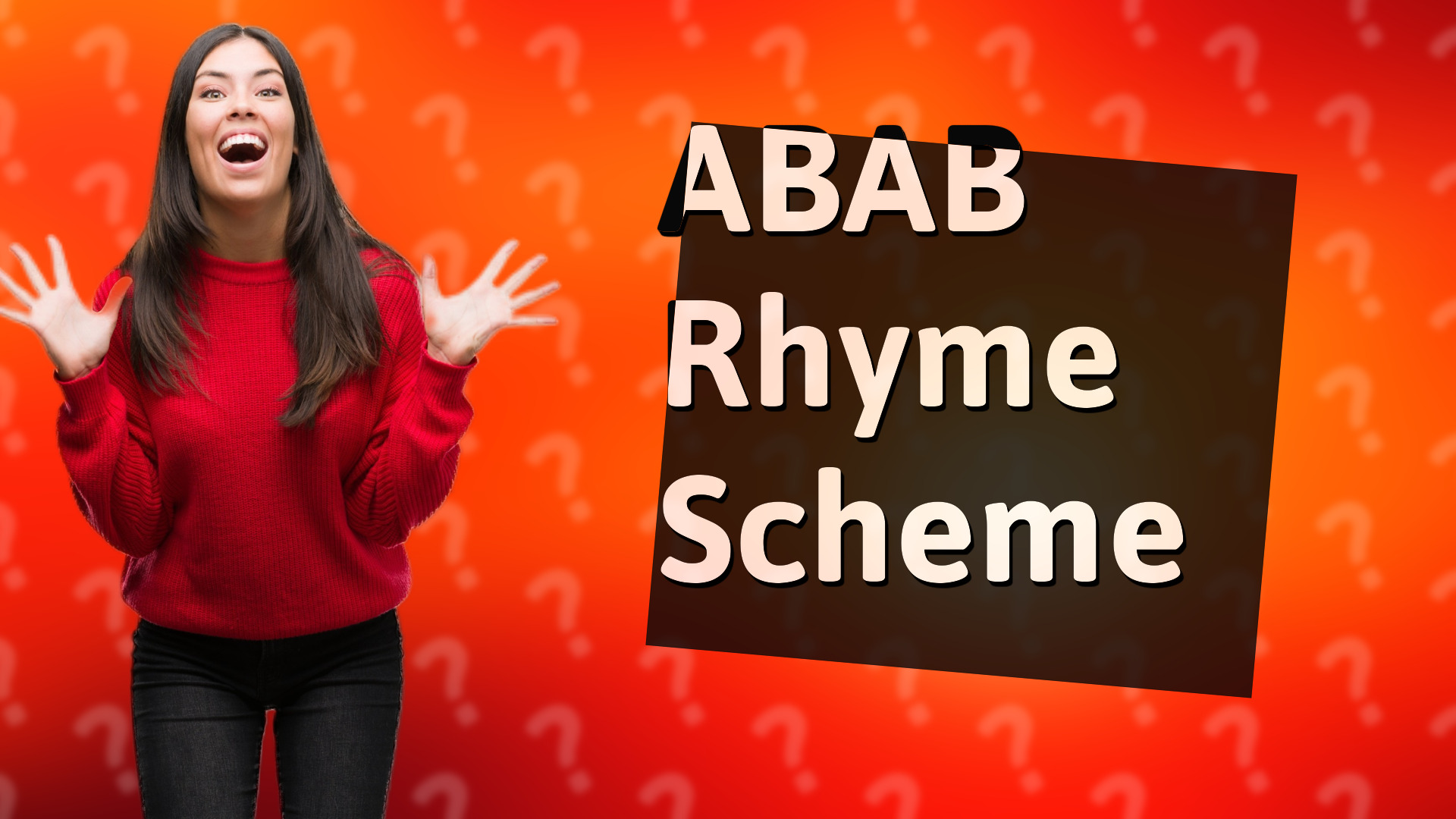 ABAB Rhyme Scheme