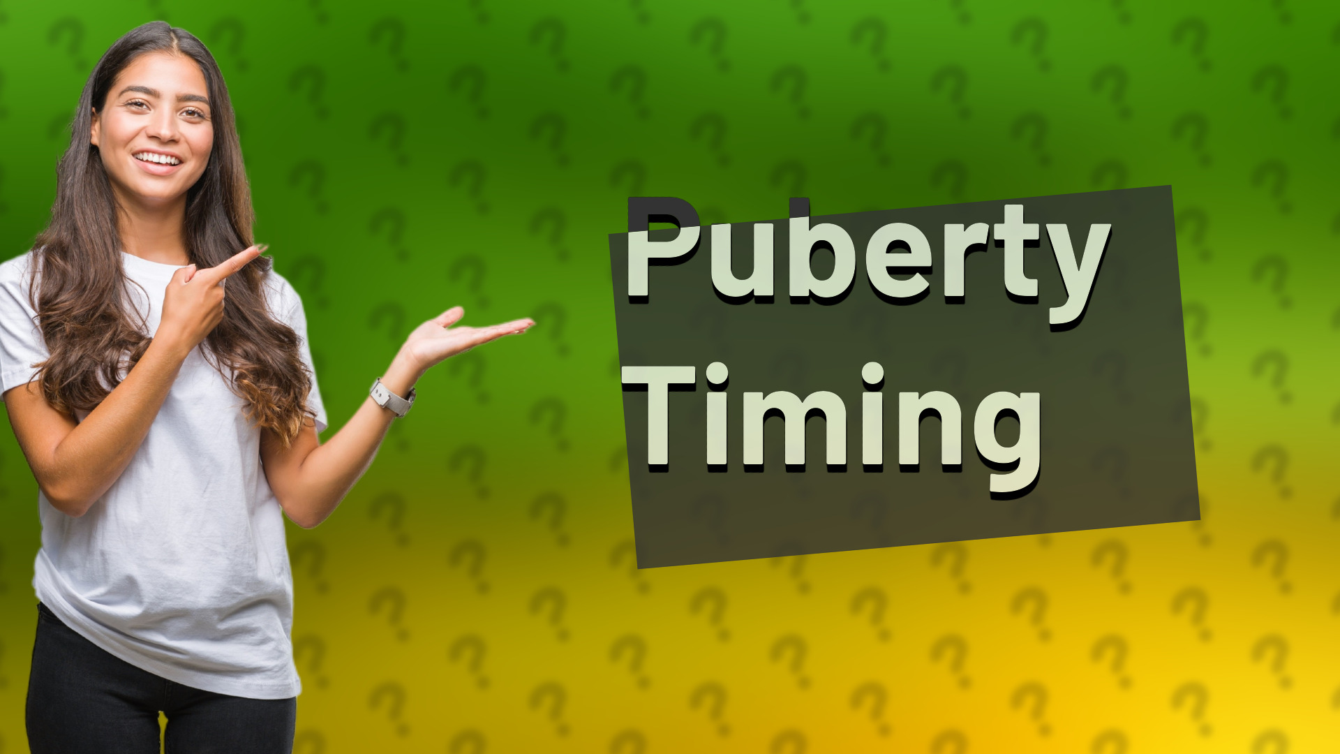 Puberty Timing
