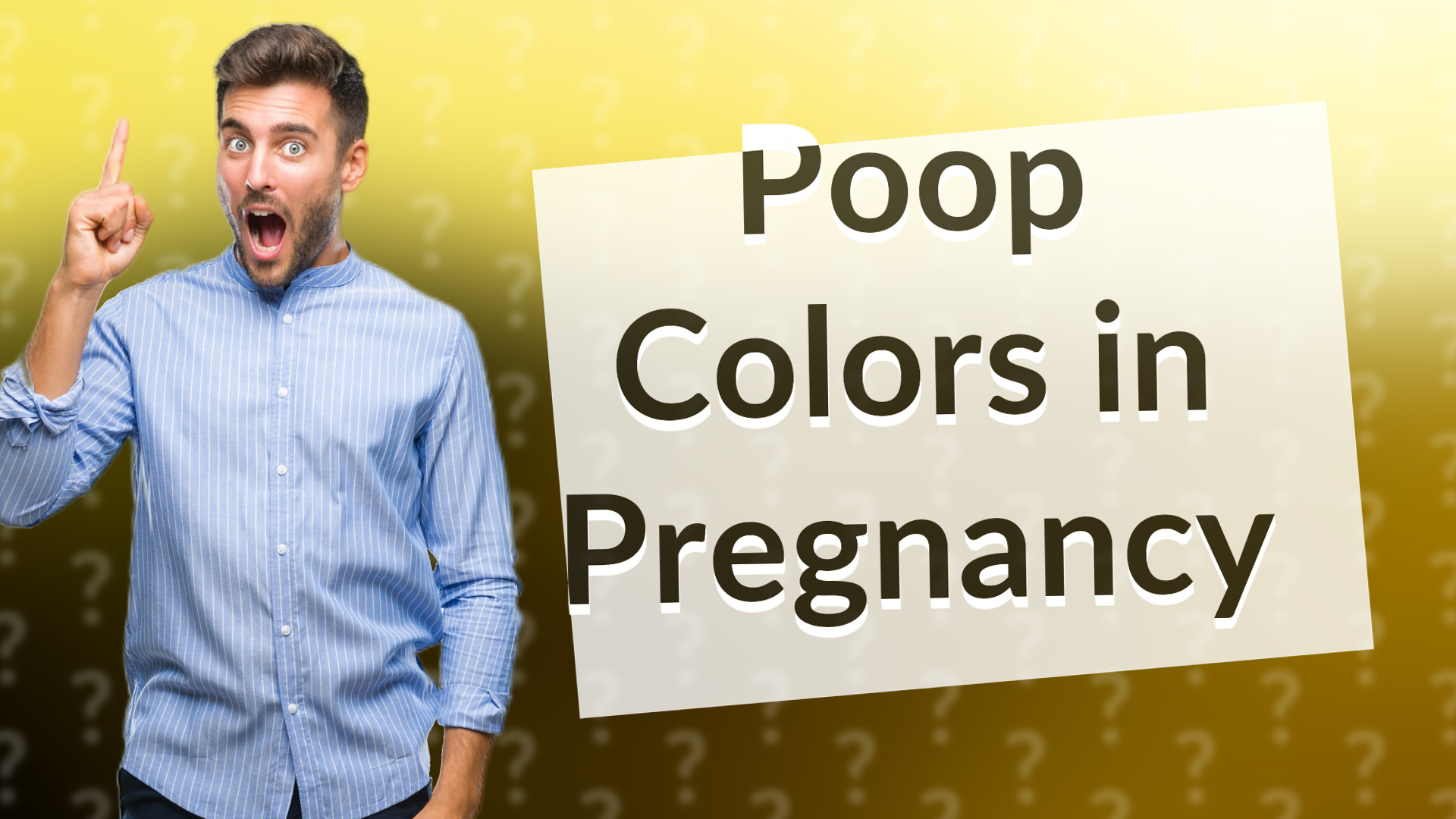 Poop Colors in Pregnancy