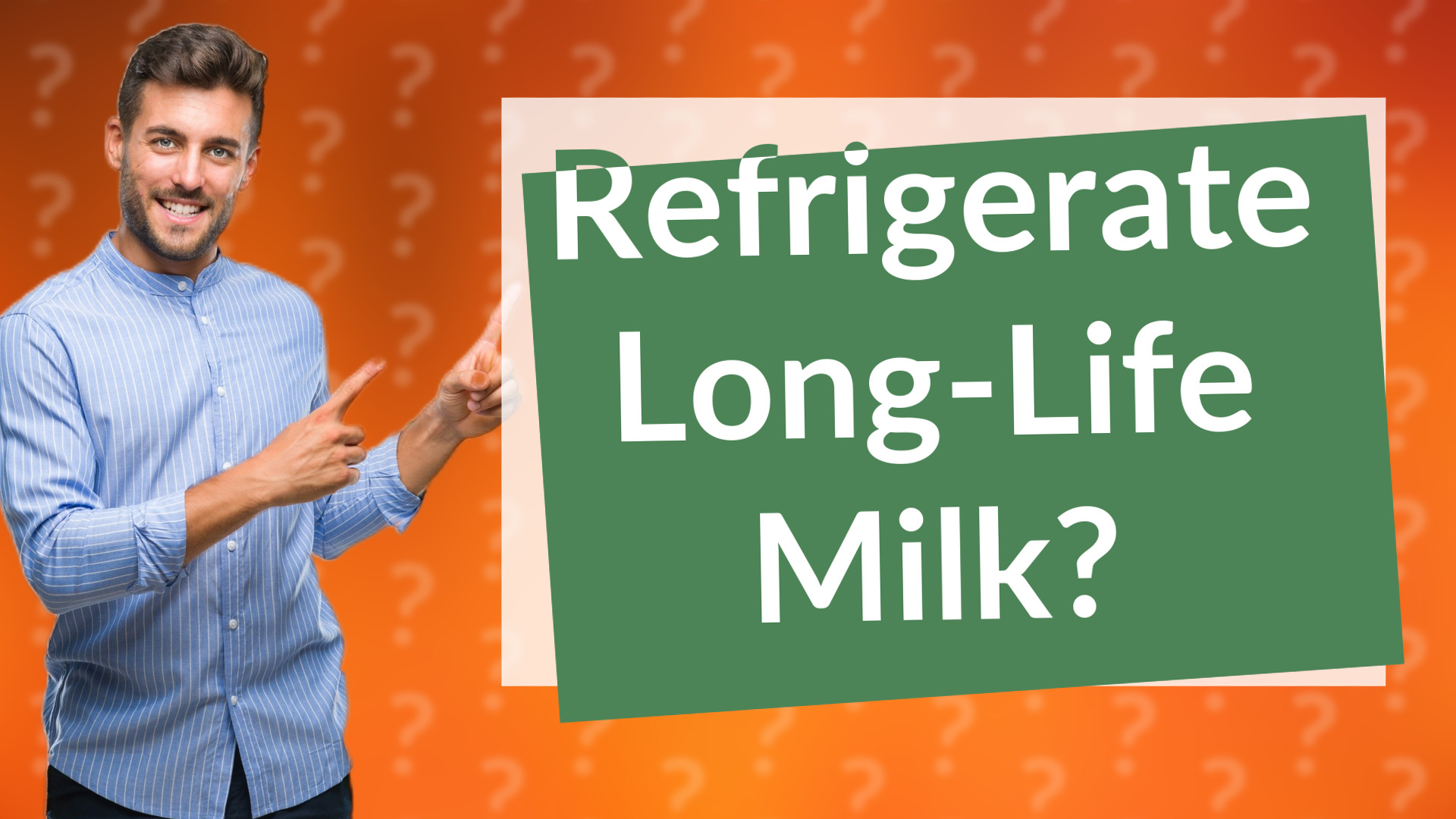 Refrigerate Long-Life Milk?