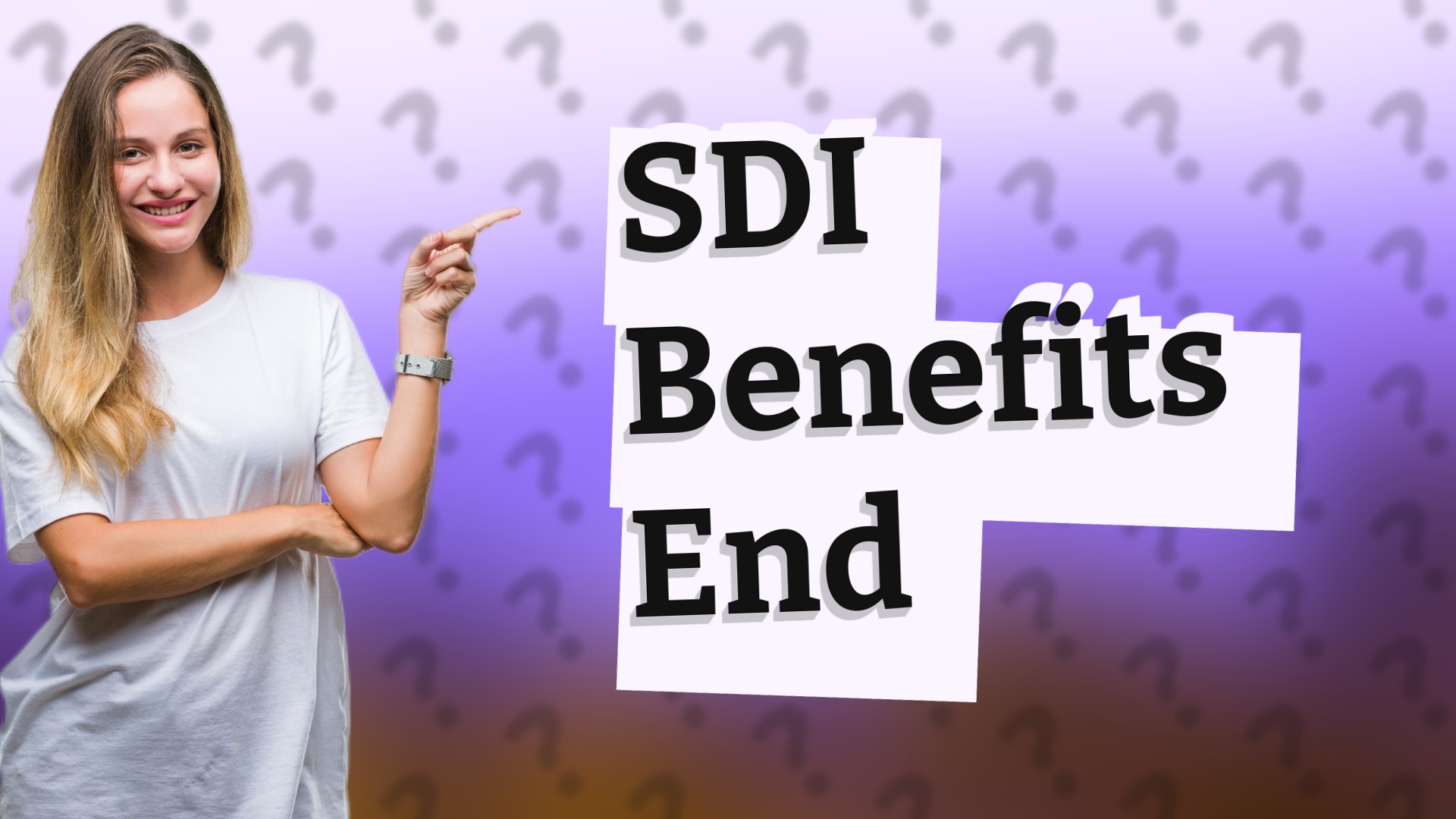SDI Benefits End
