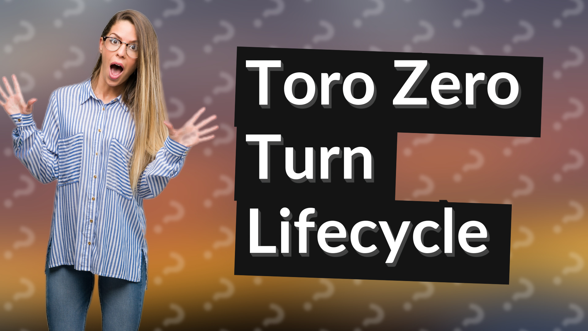 Toro Zero Turn Lifecycle