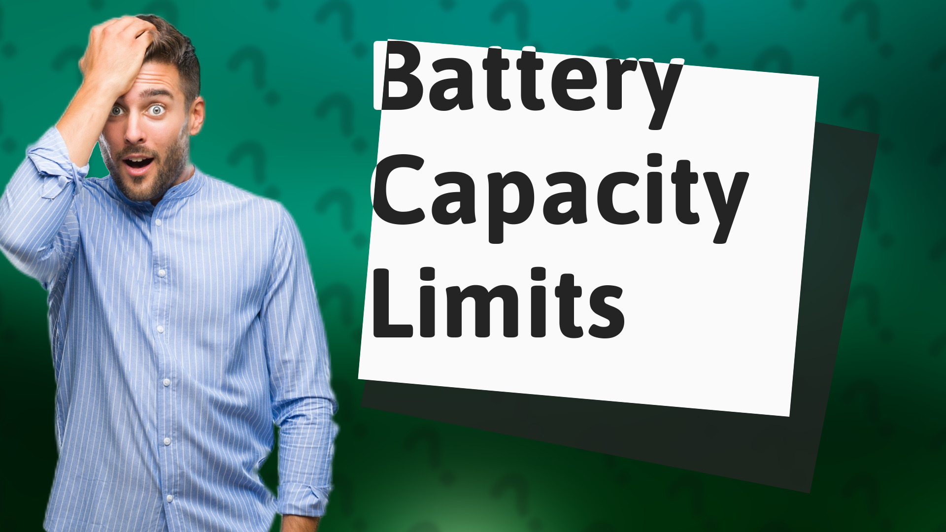 Battery Capacity Limits