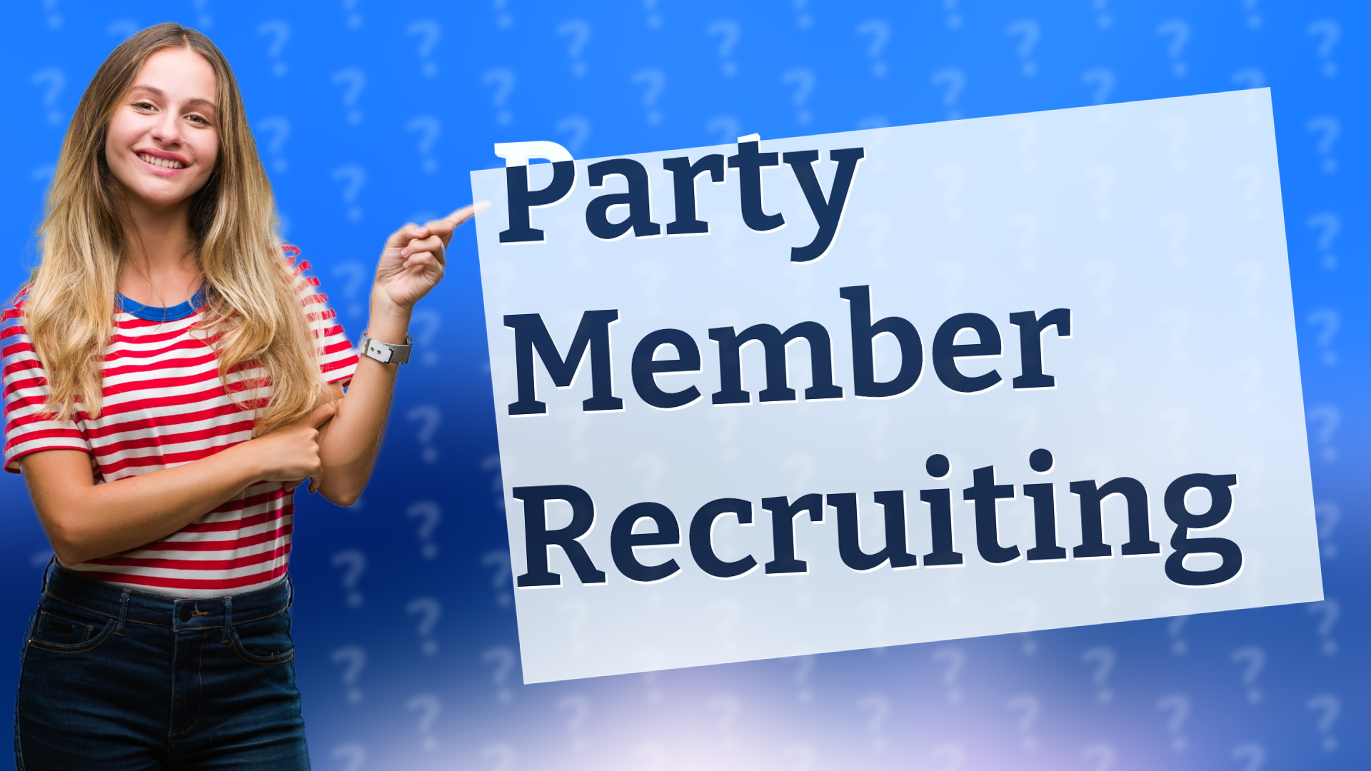 Party Member Recruiting