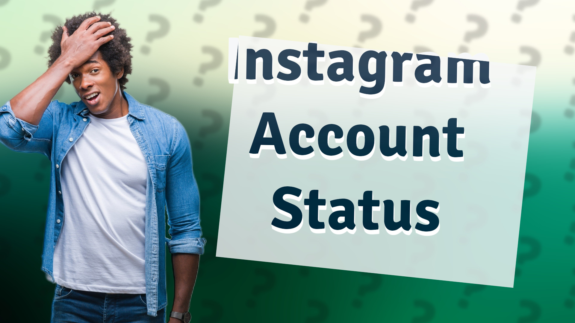 Instagram Account Status