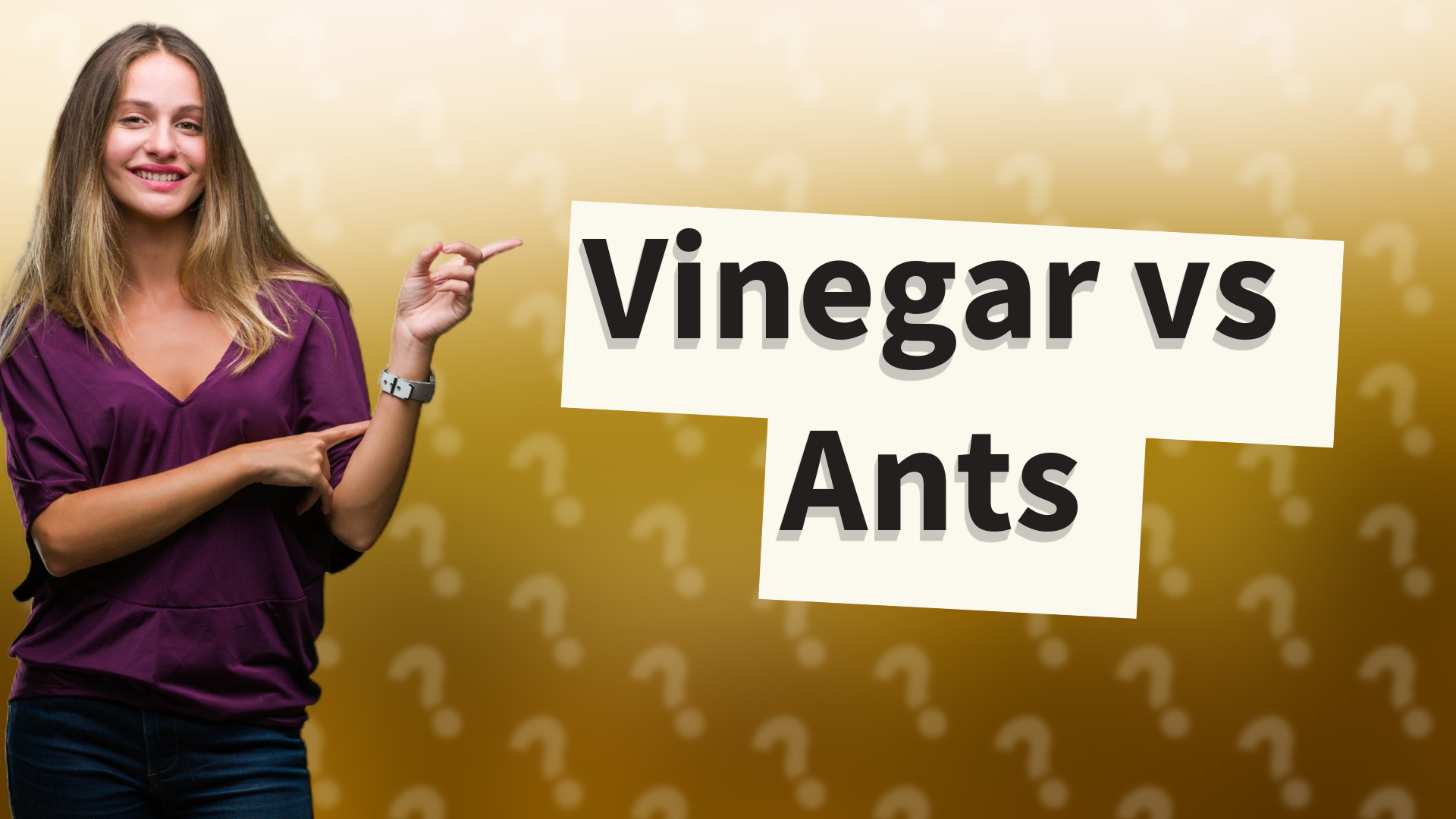 Vinegar vs Ants