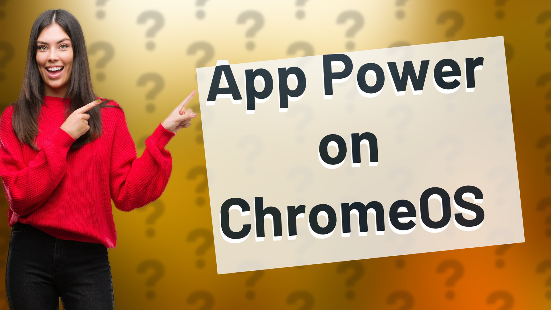 App Power on ChromeOS