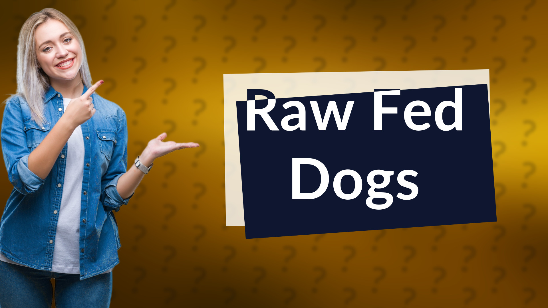 Raw Fed Dogs