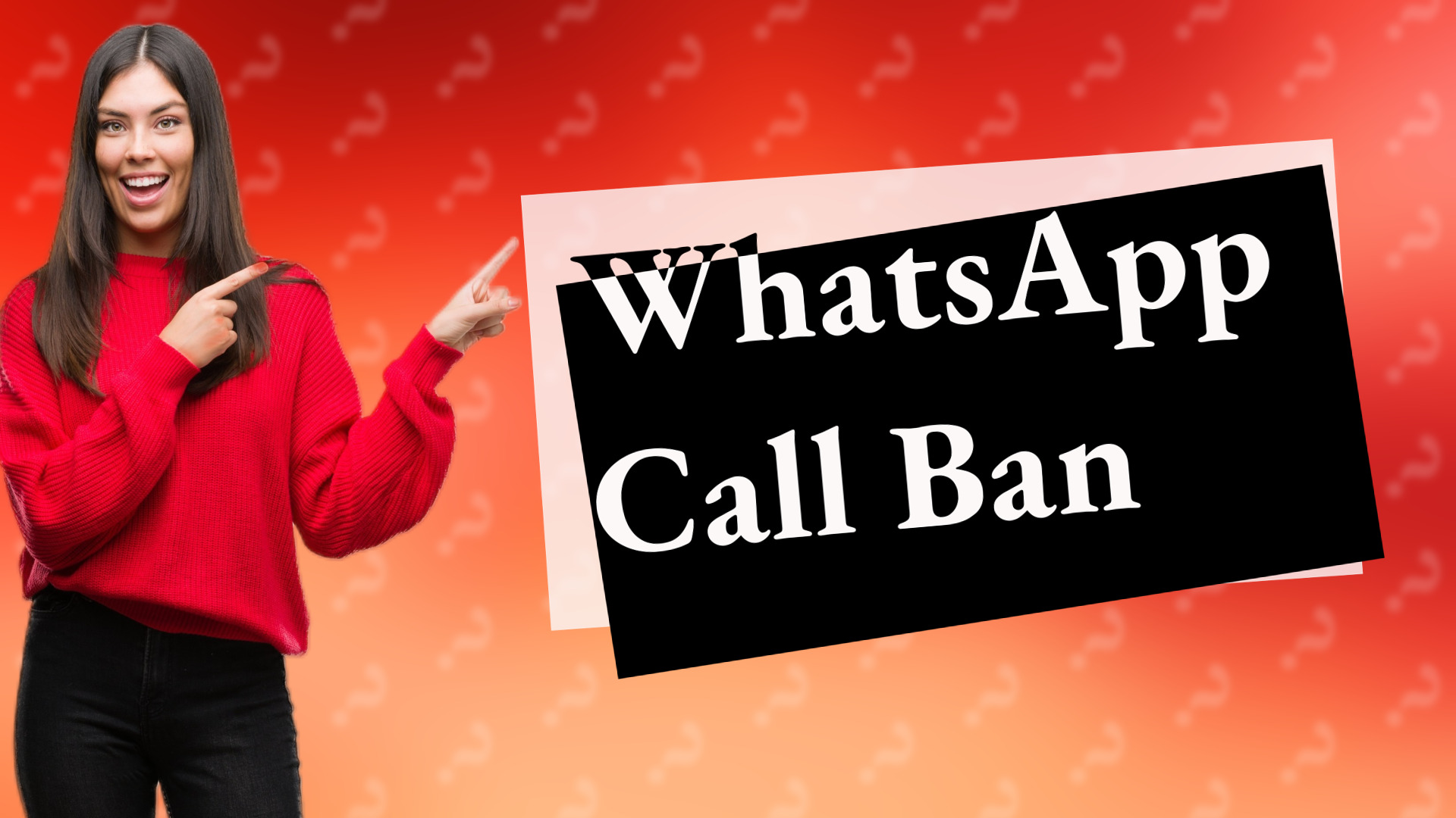 WhatsApp Call Ban