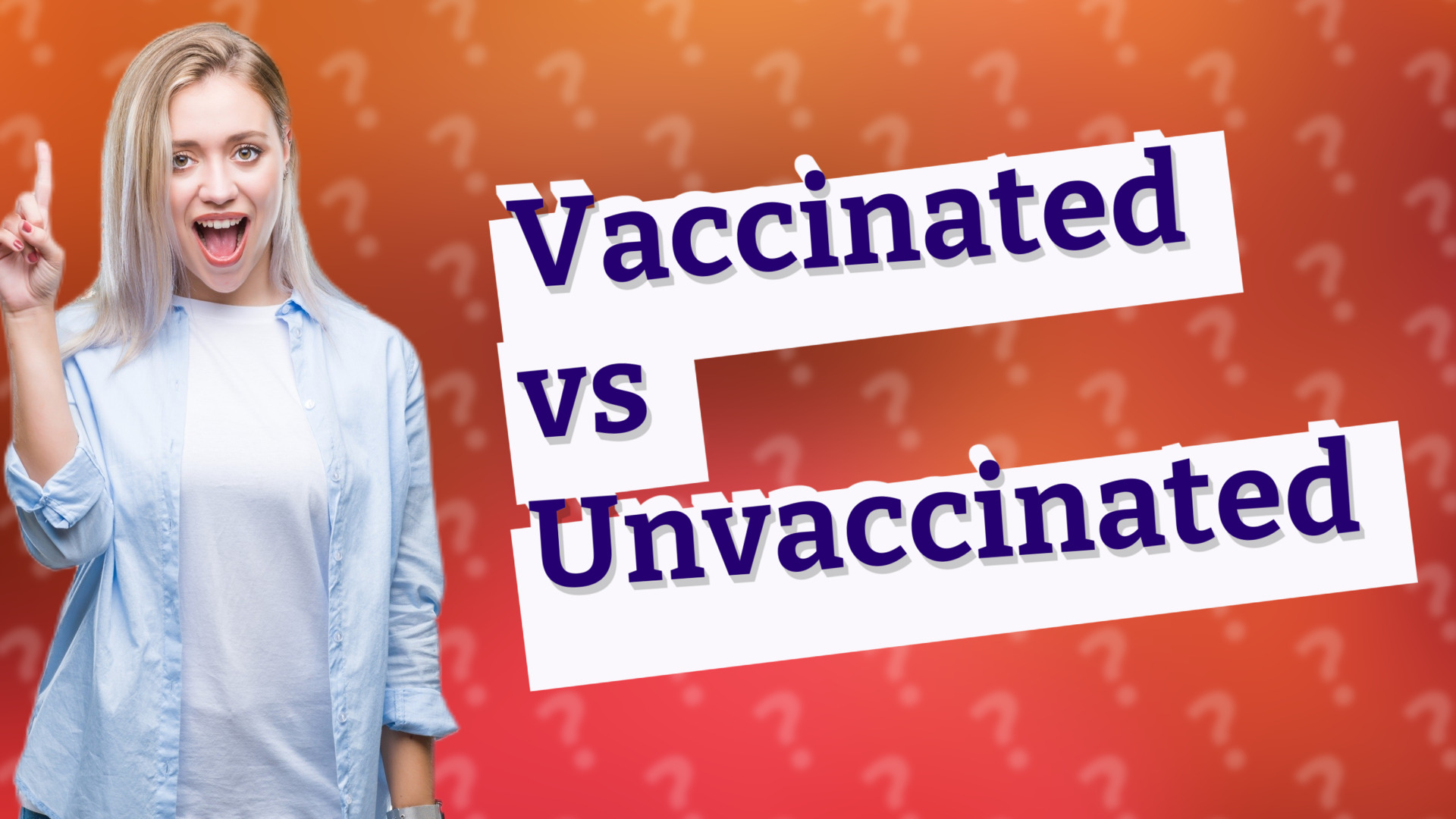 Vaccinated vs Unvaccinated