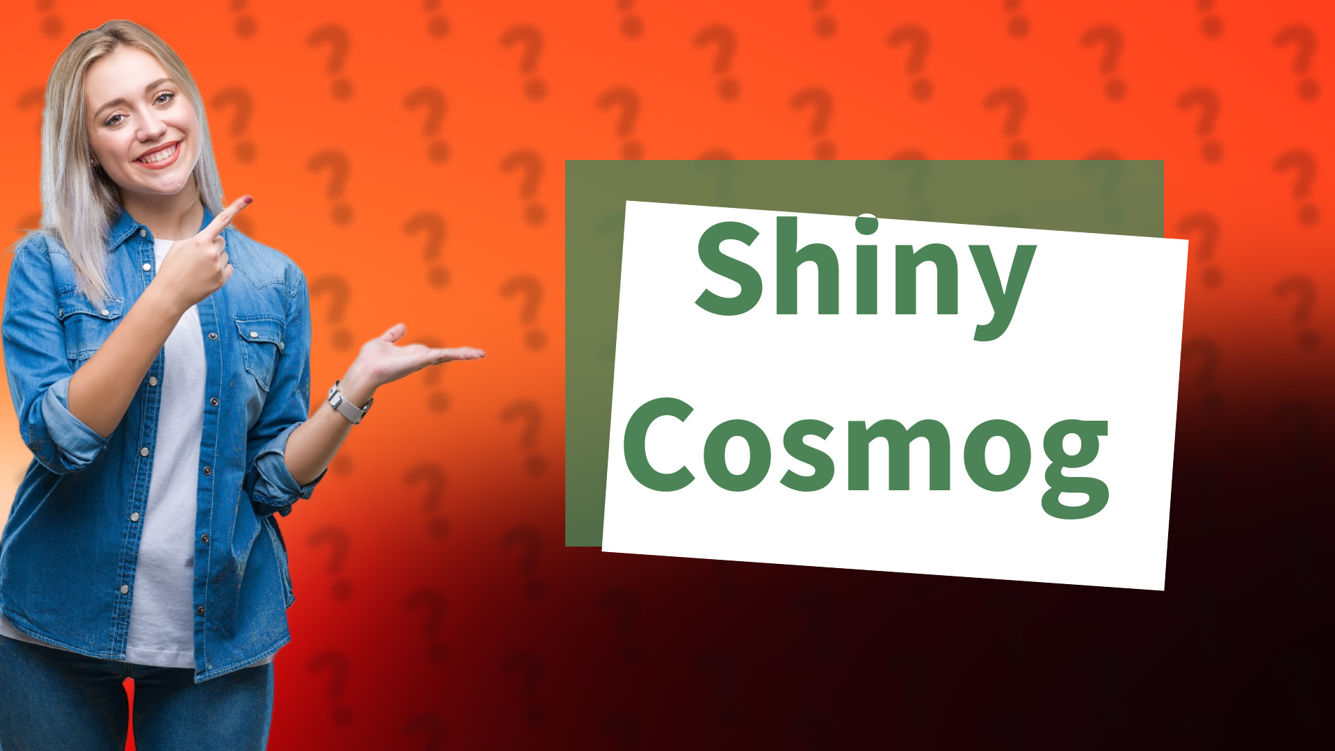 Shiny Cosmog