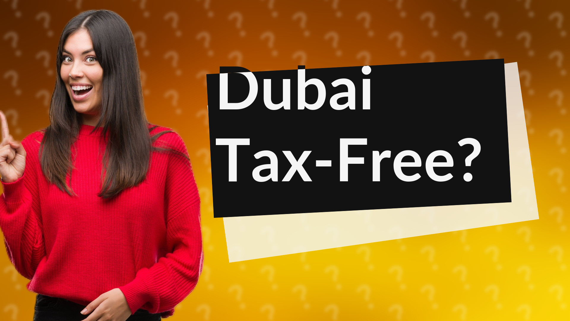 Dubai Tax-Free?